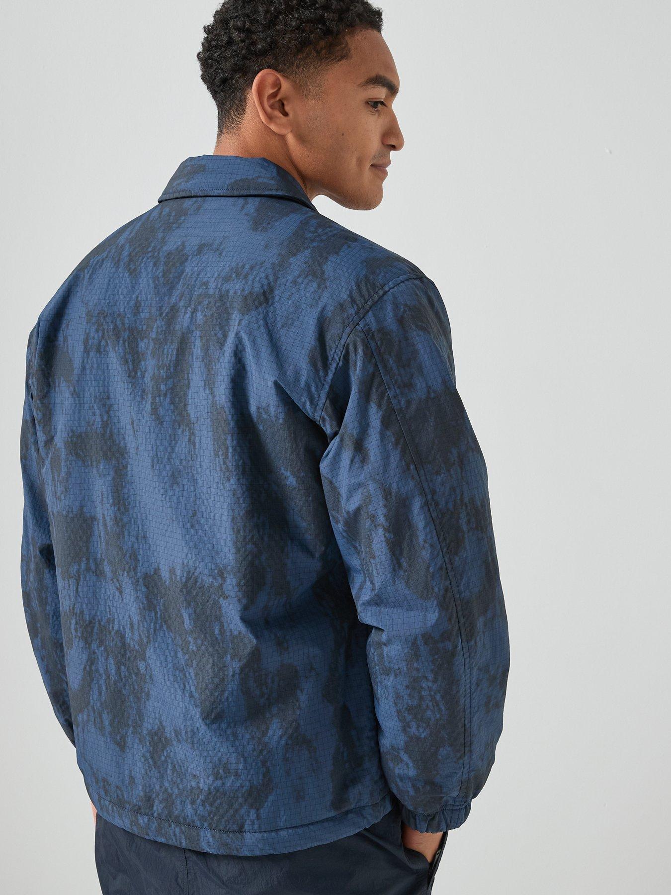 boss-oversize-fit-camo-overshirt-navystillFront