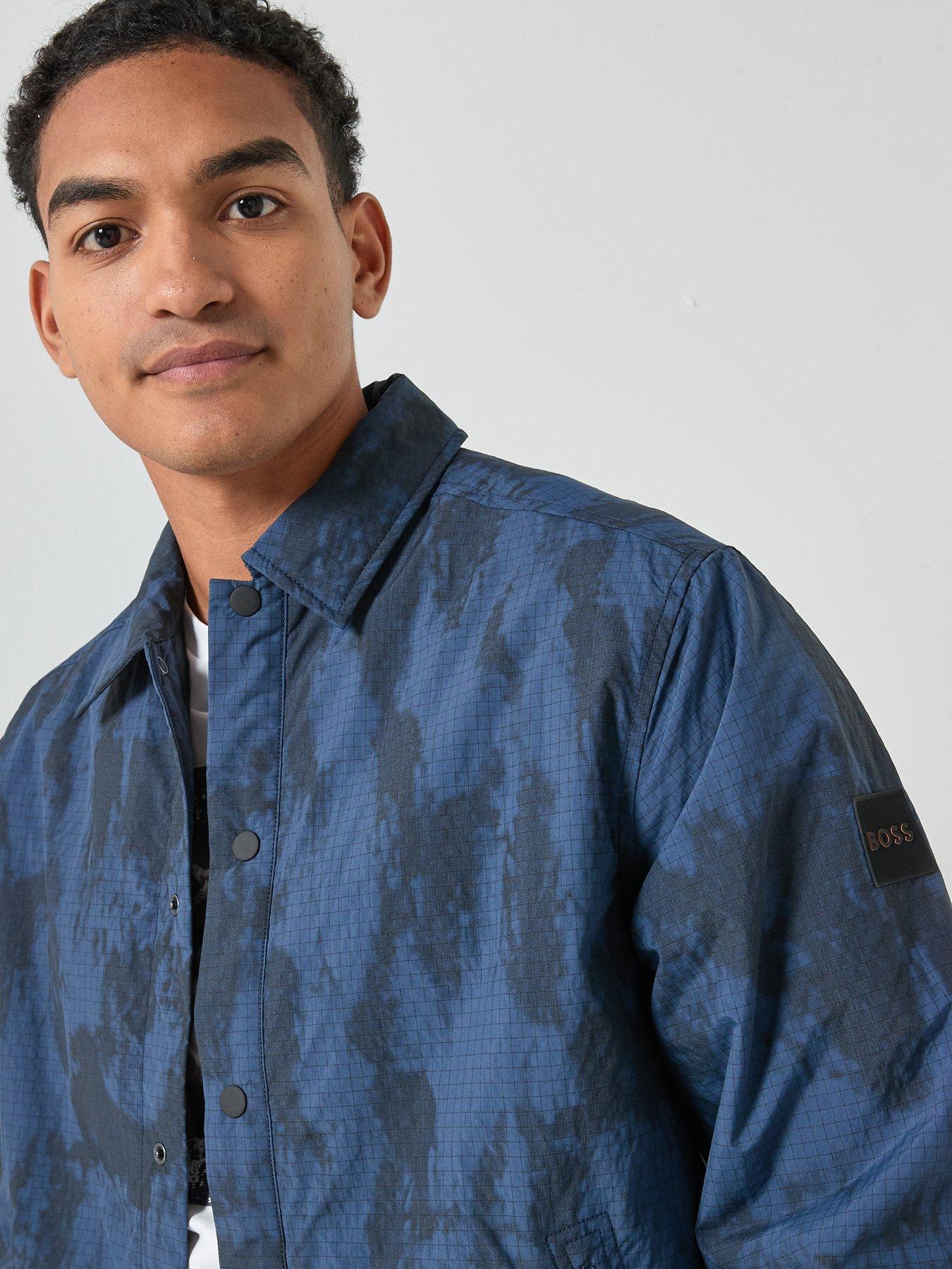 boss-oversize-fit-camo-overshirt-navyoutfit