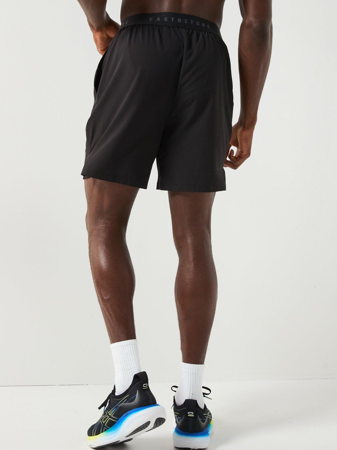 castore-mens-training-adapt-7-branded-elastic-shorts-blackstillFront