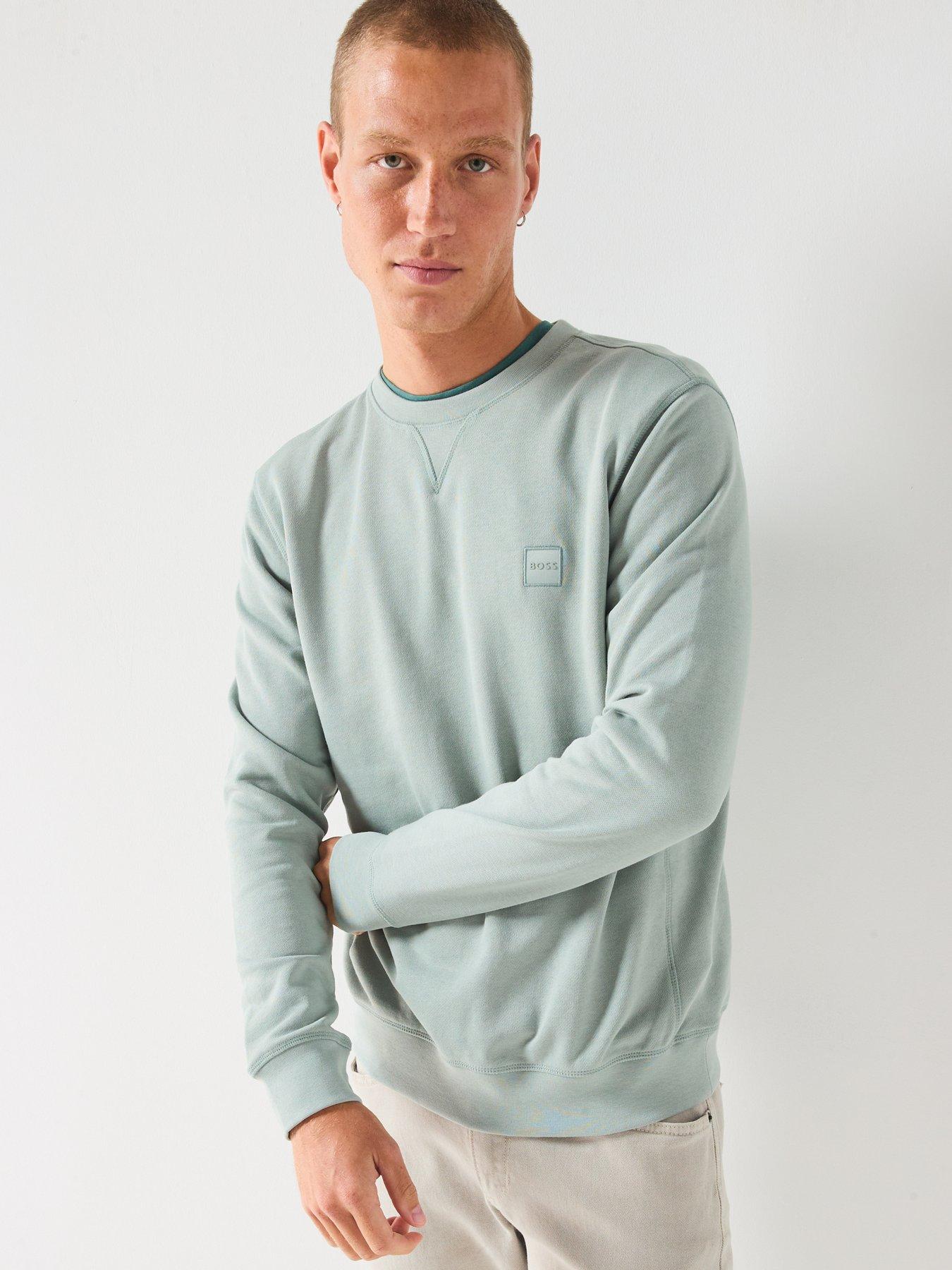 boss-westart-regular-fit-crew-sweat-light-greendetail