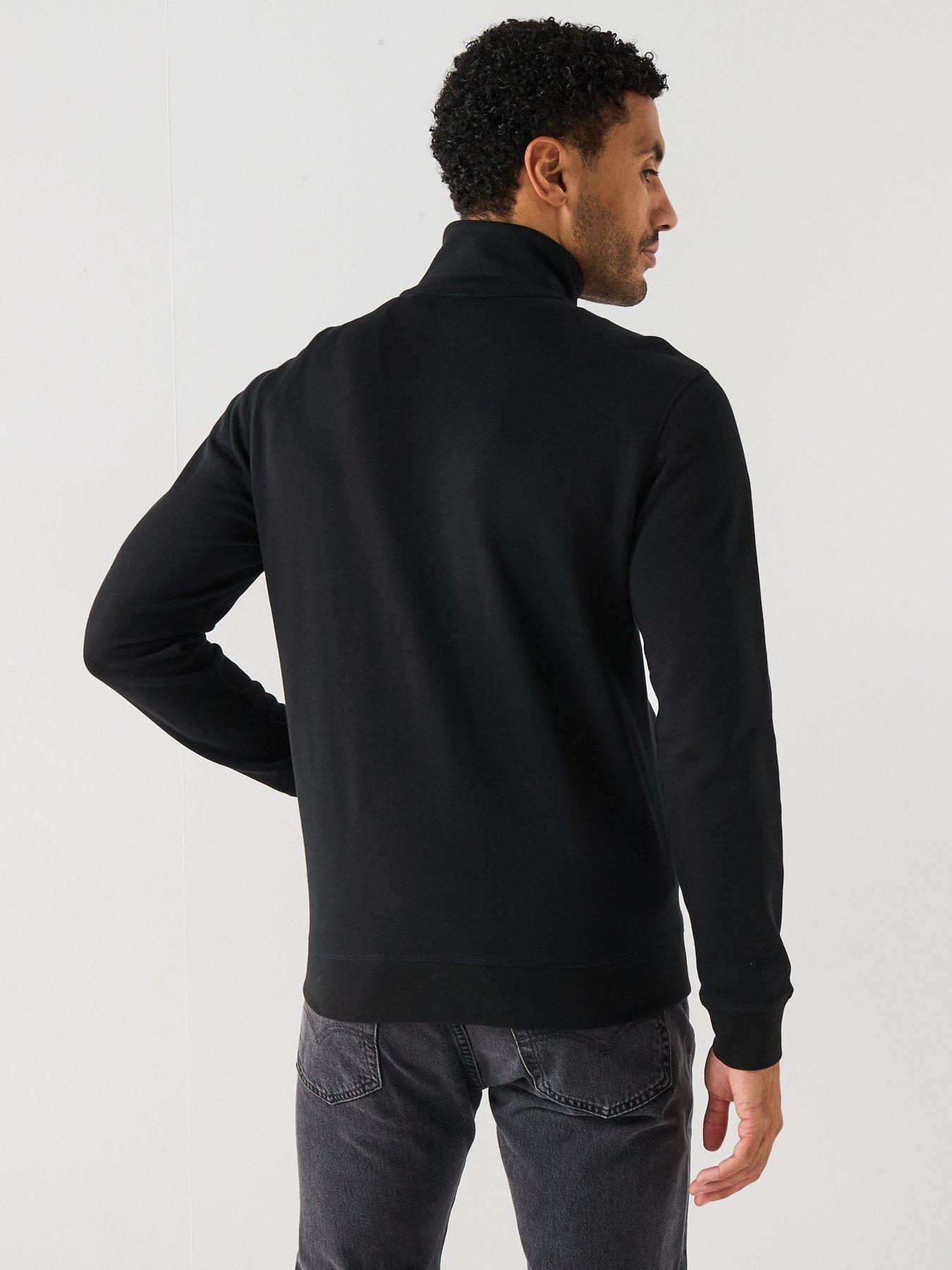 Image 2 of 6 of BOSS Zestart Full Zip Sweatshirt - Black