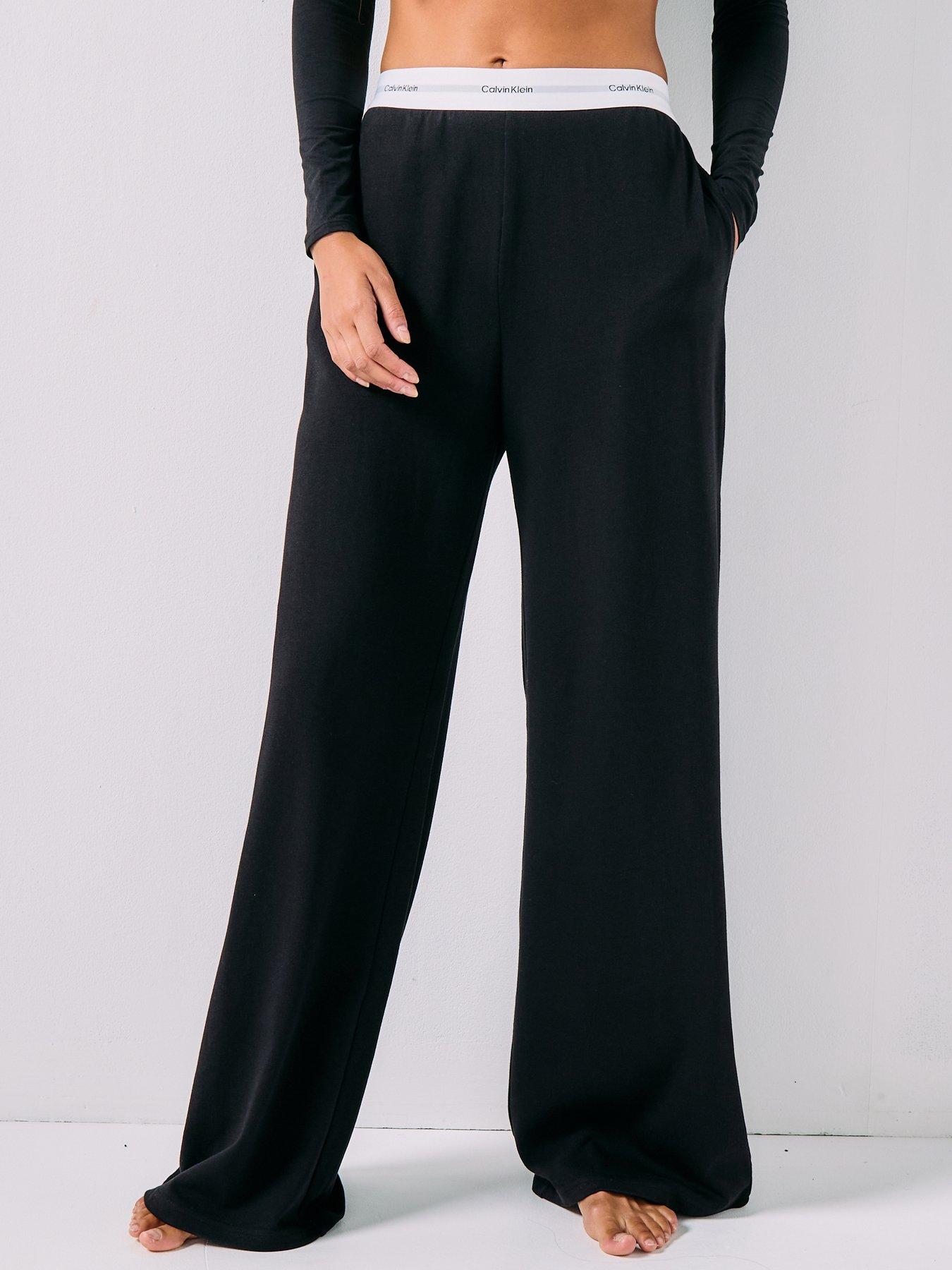 calvin-klein-logo-jersey-pant-black