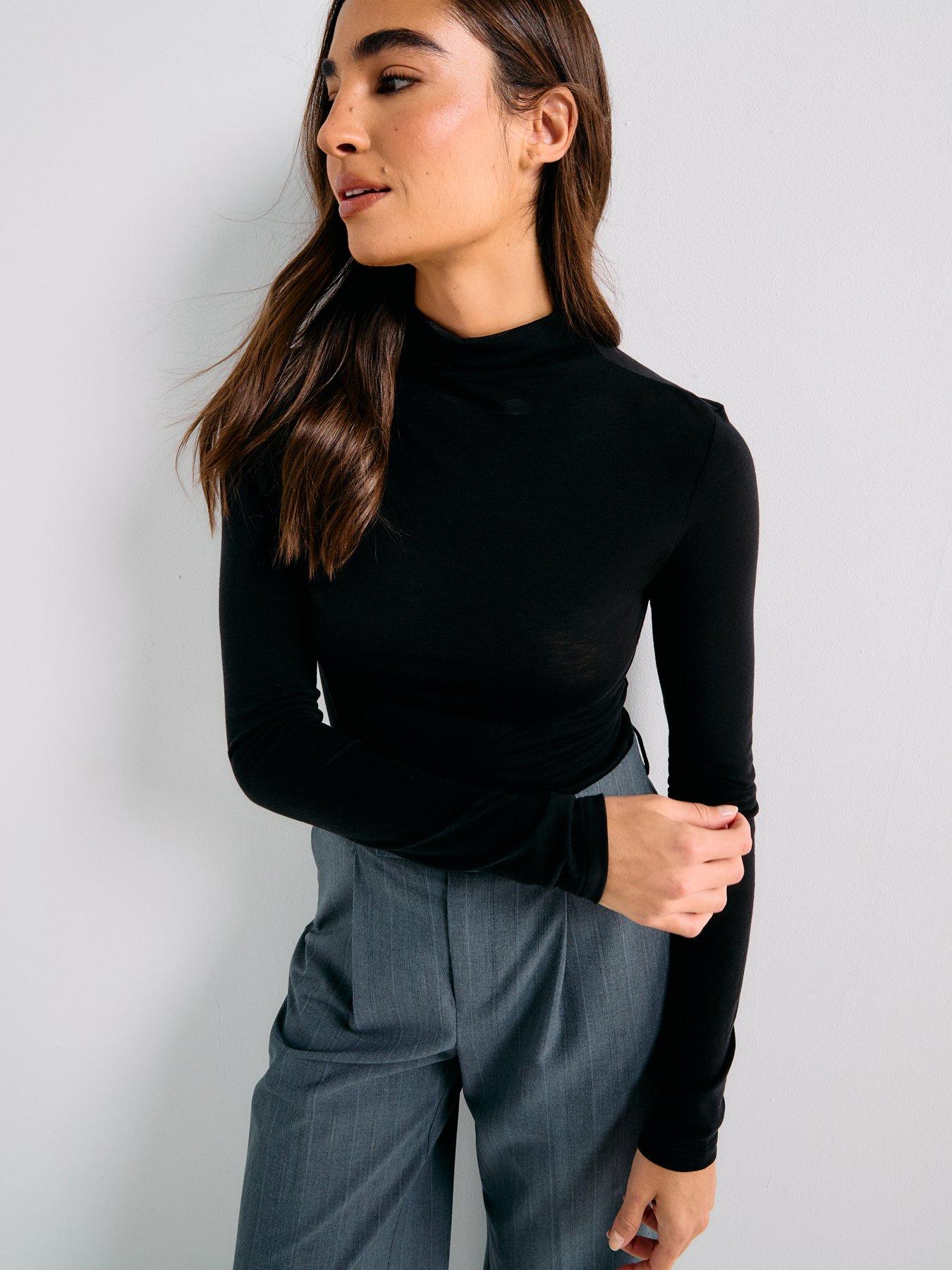 calvin-klein-wool-high-neck-top-blackoutfit