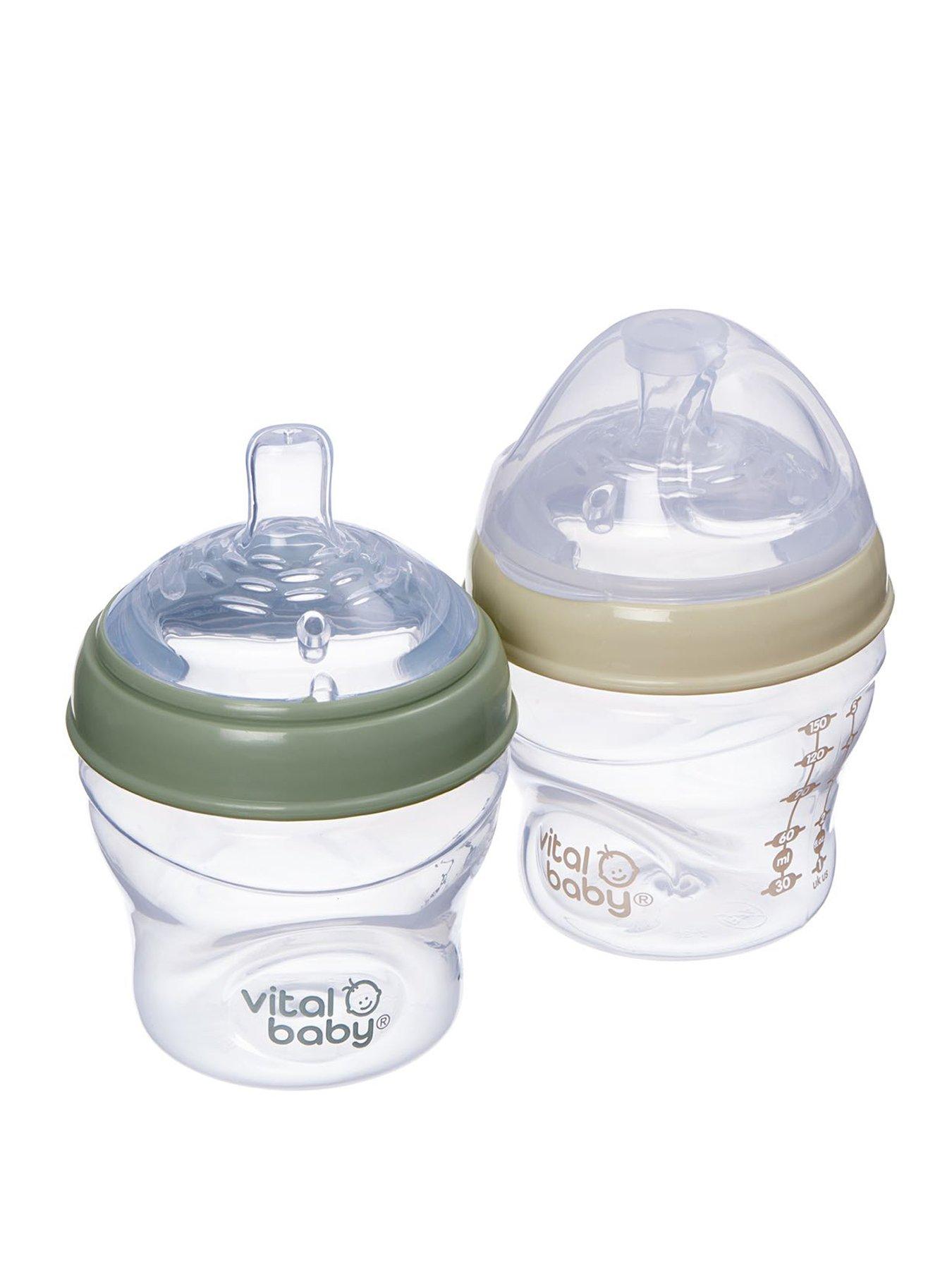 undefined Vital Baby Breast Like Feeding Bottle 150ml 2pk