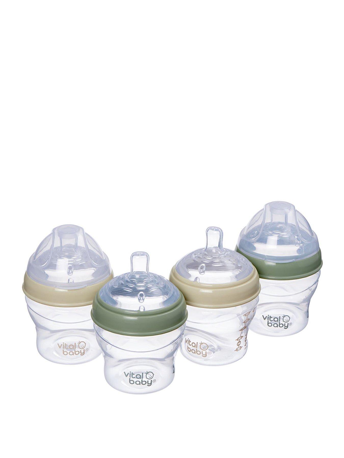 undefined Vital Baby Breast Like Feeding Bottle 150ml 4pk