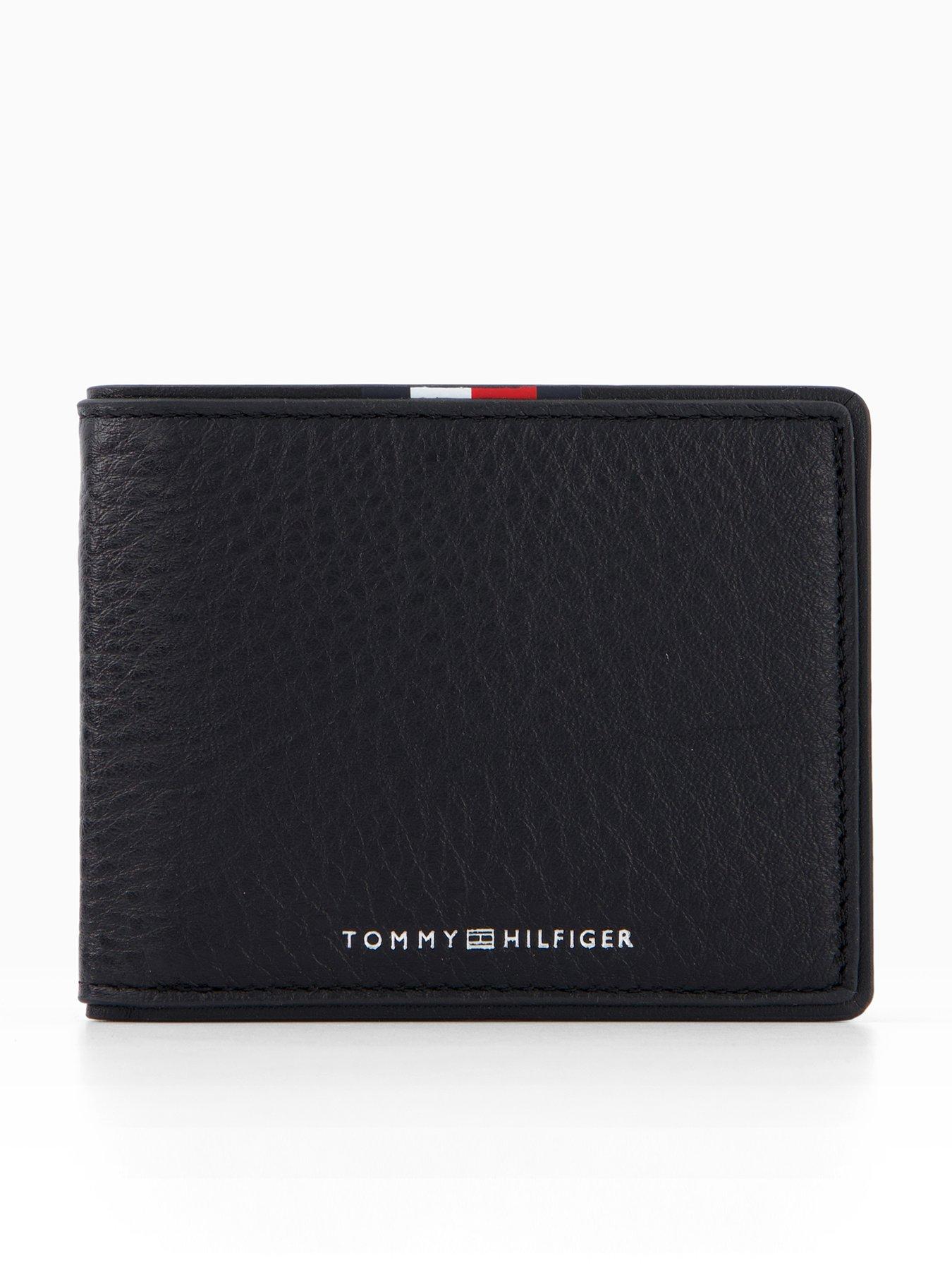 Image 1 of 5 of Tommy Hilfiger Corporate Mini Cc Wallet - Black