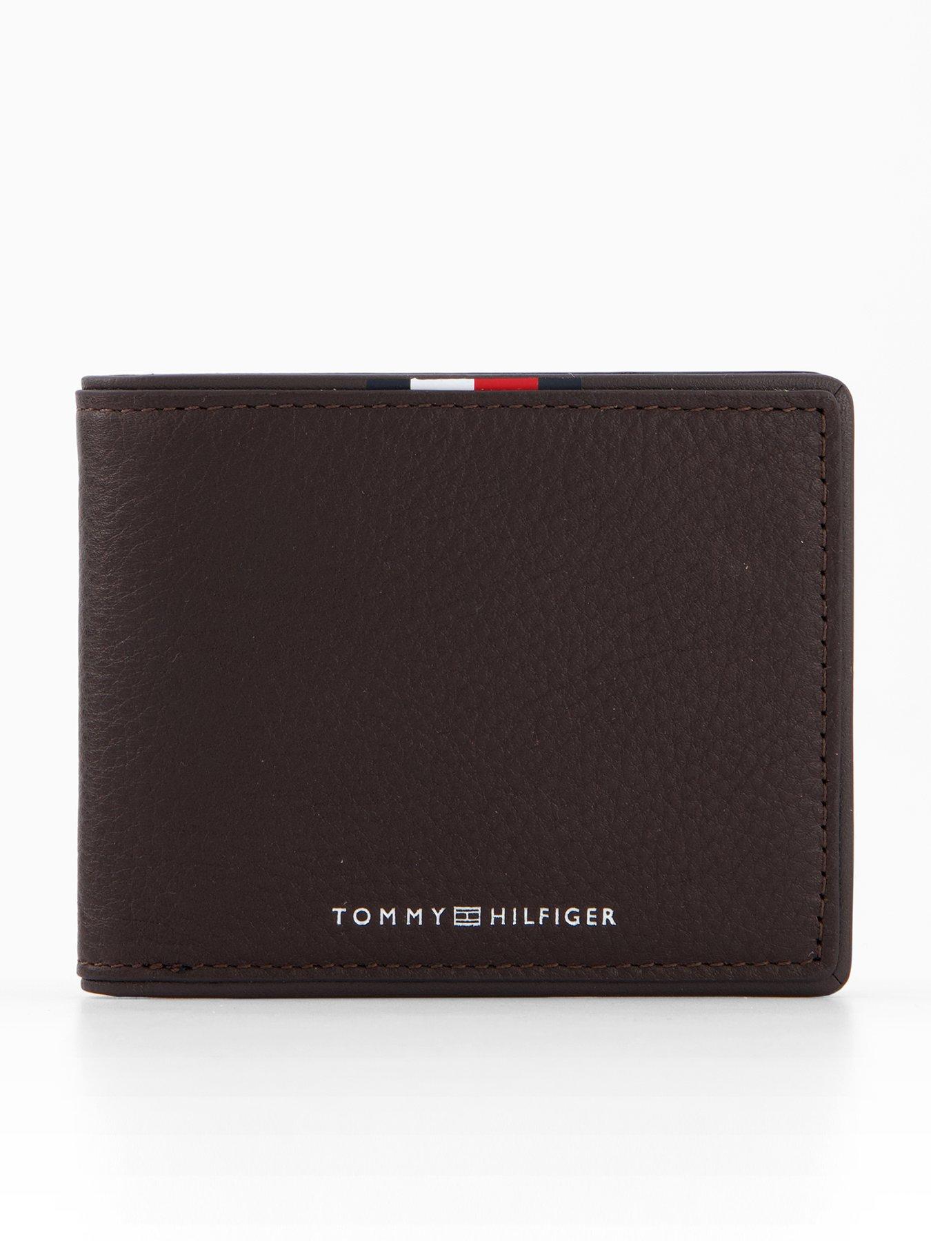 Tommy Hilfiger Corporate Mini Cc Wallets - Dark Brown