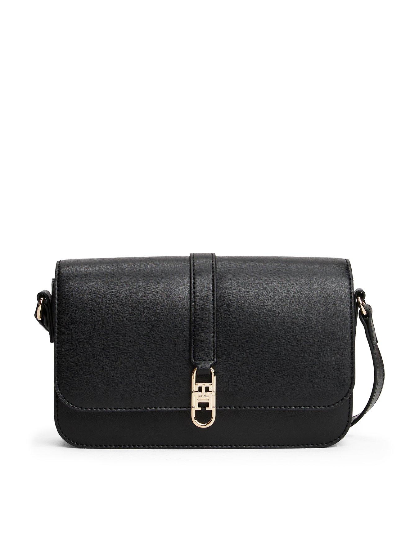 Tommy Hilfiger Libre Flap Crossover Bag - Black