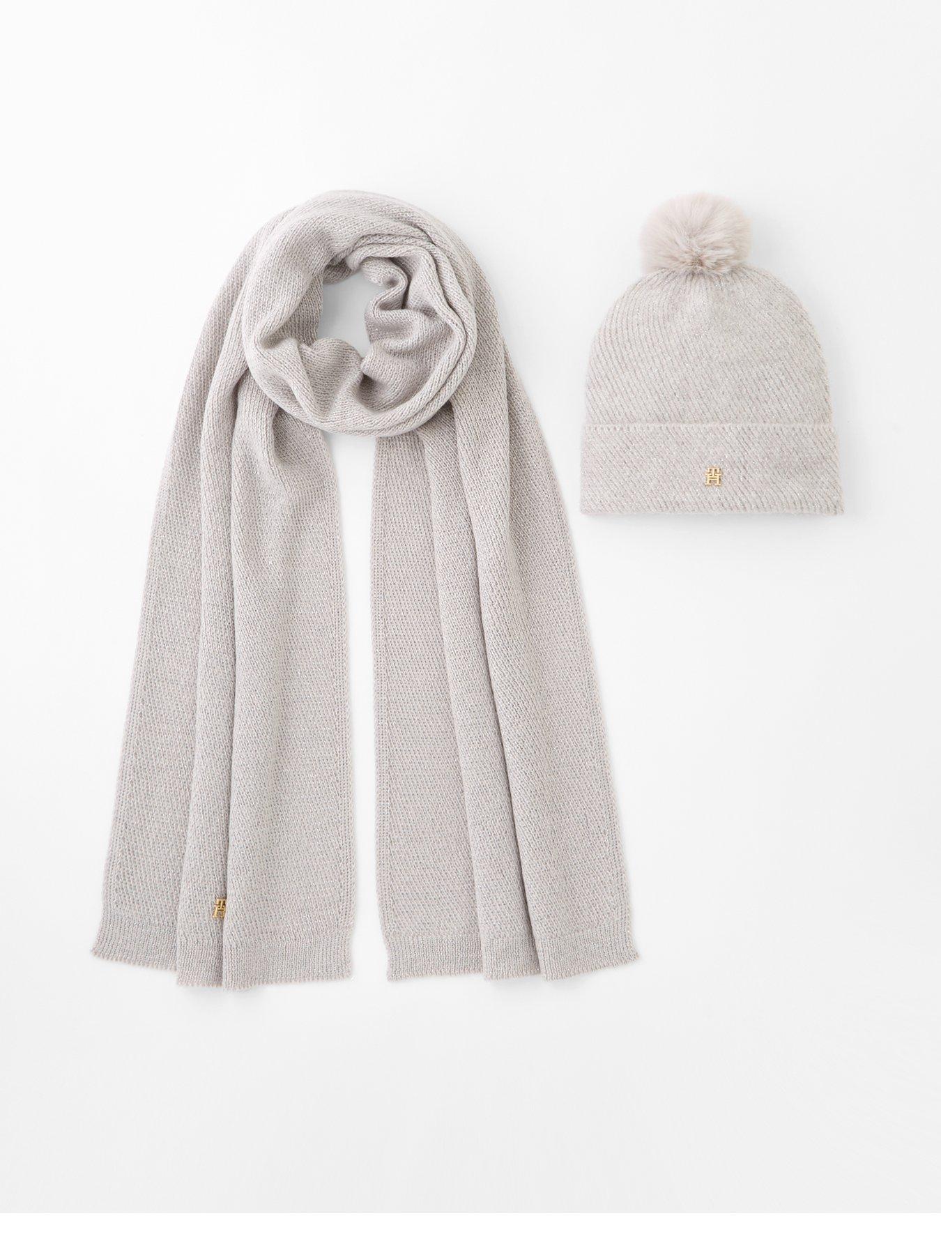 tommy-hilfiger-pom-pom-beanie-amp-scarf-set-grey