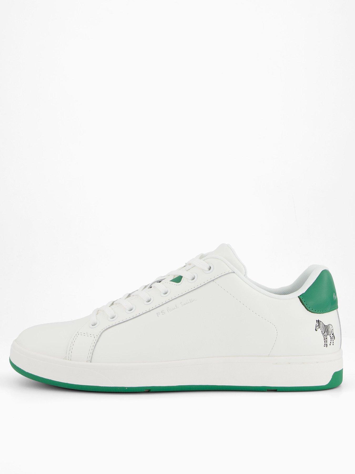 PS PAUL SMITH Albany Leather Sneaker - White