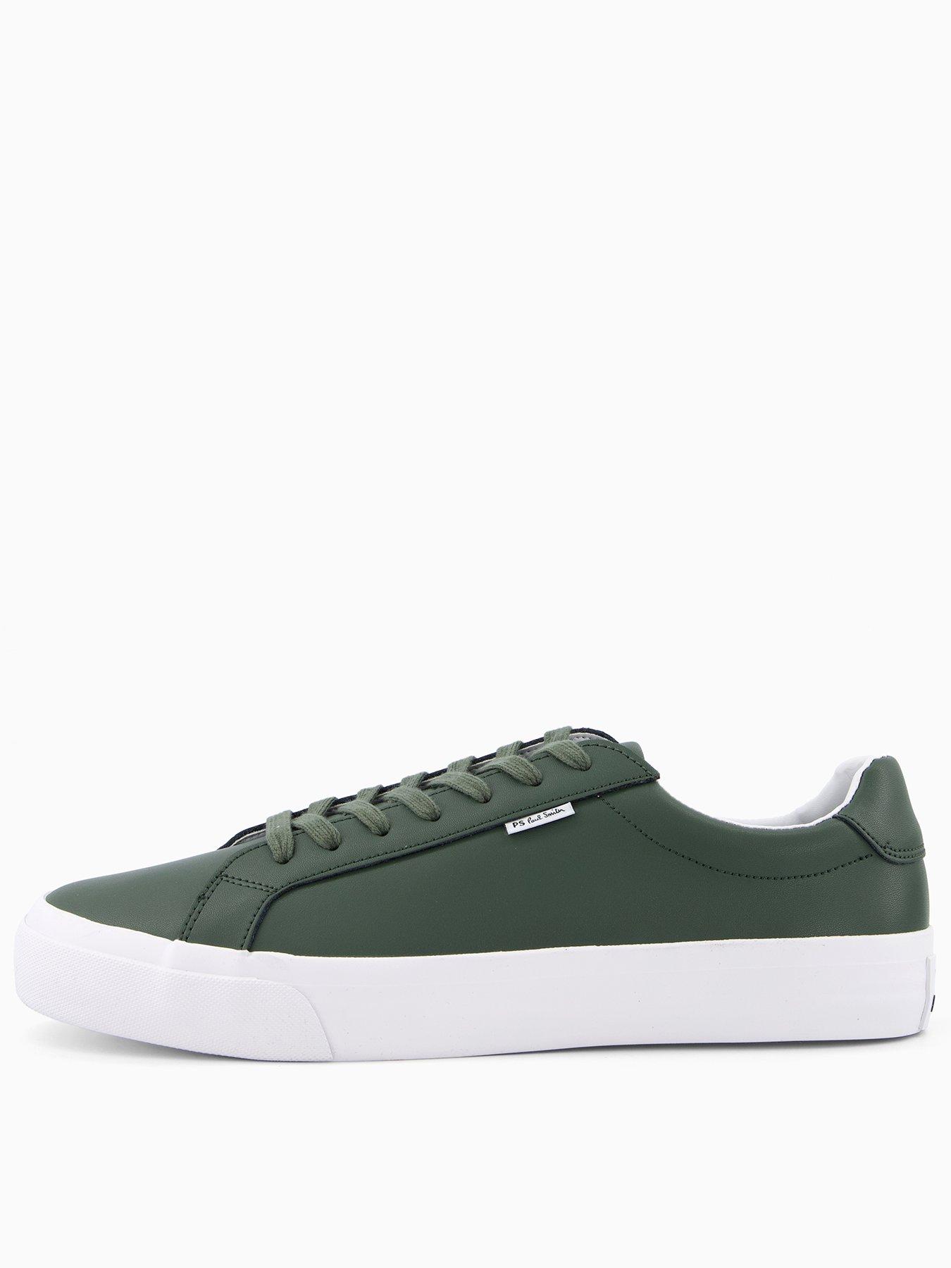 PS PAUL SMITH Amos Vulcanised Lace Sneaker - Green