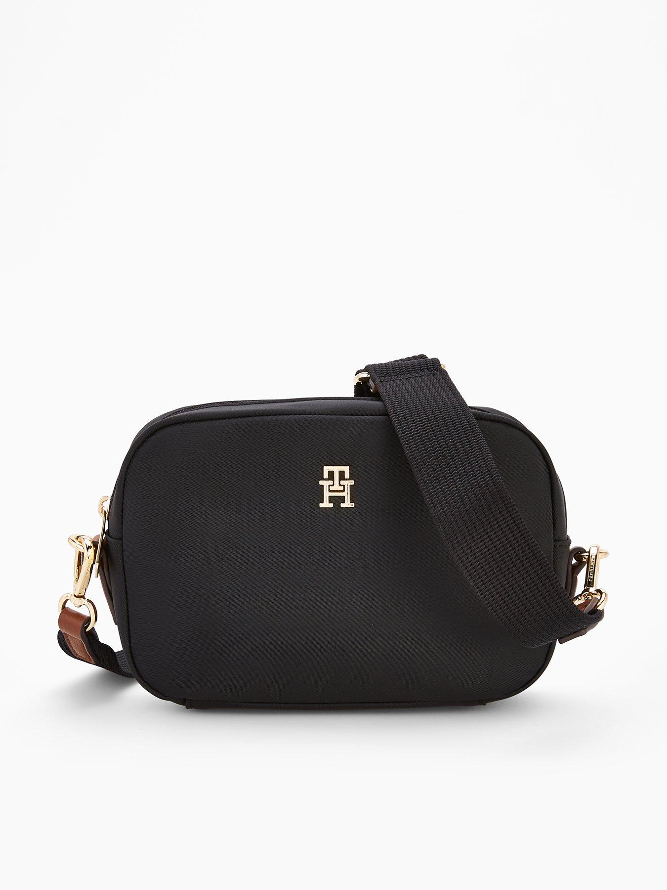 Tommy Hilfiger Popette Camera Crossbody Bag - Black