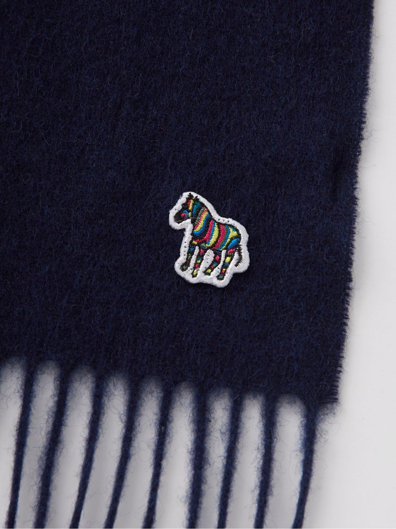 ps-paul-smith-mens-zebra-logo-scarf-navyback