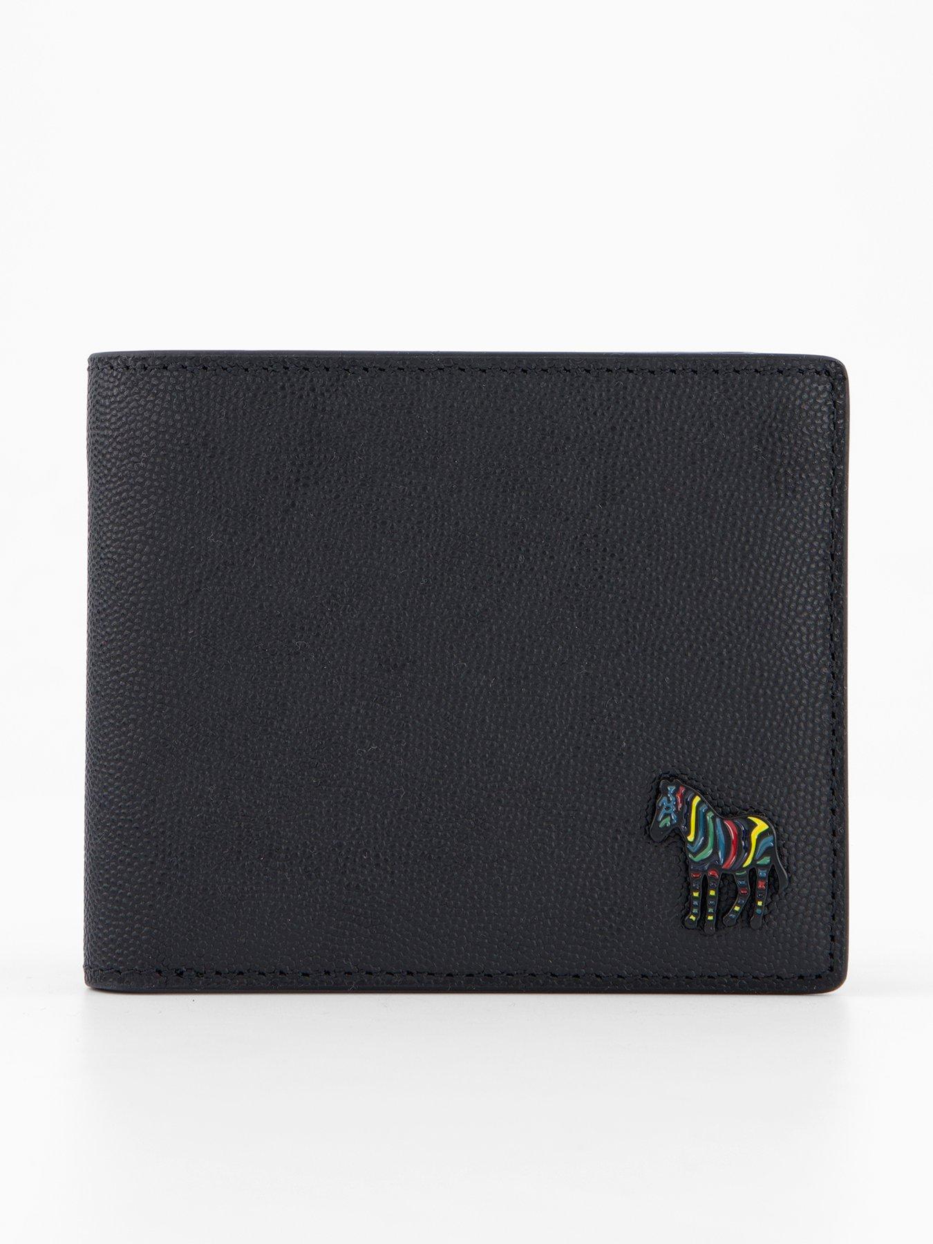 PS PAUL SMITH Zebra Billfold Wallet - Black