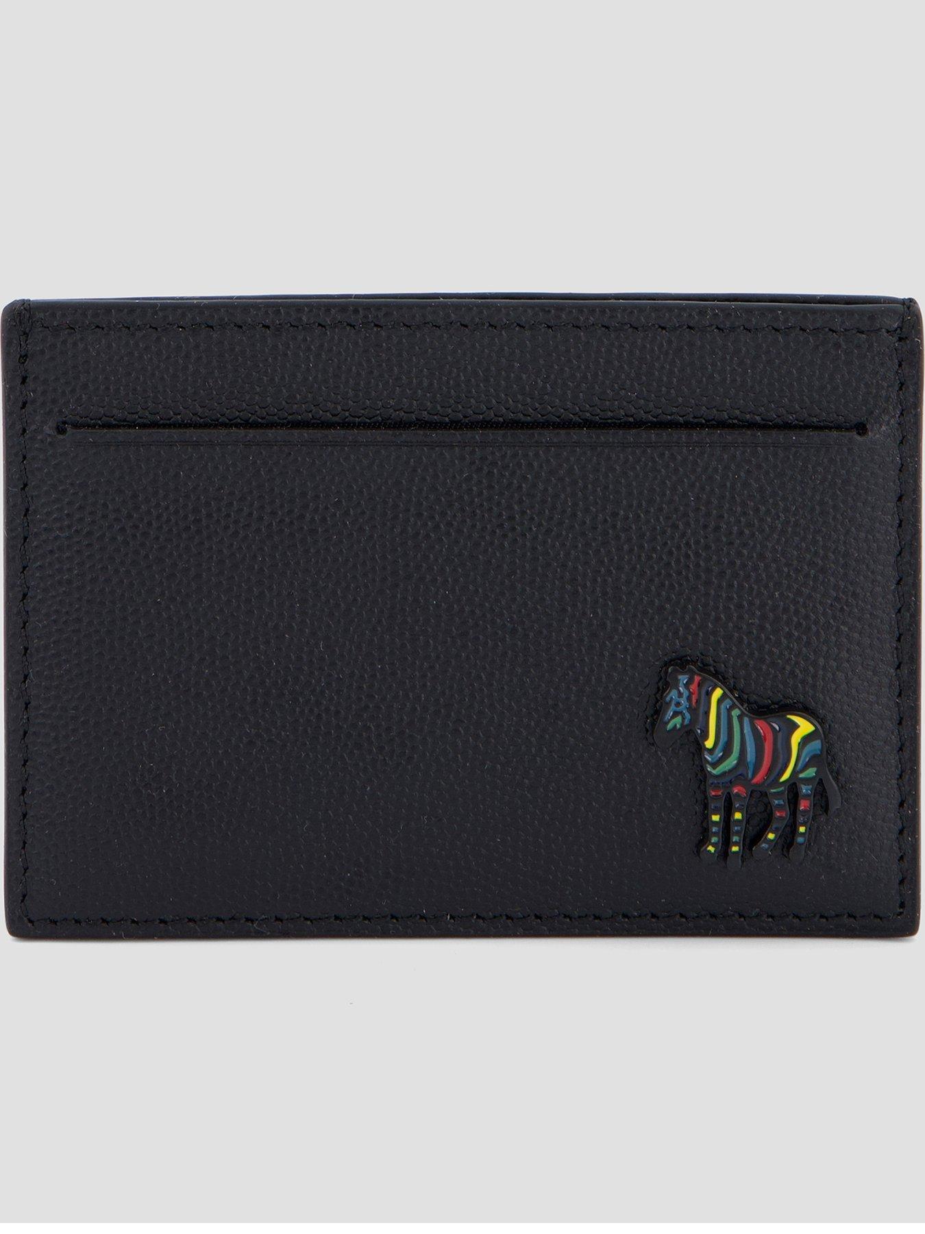 ps-paul-smith-zebra-card-holder-blackfront