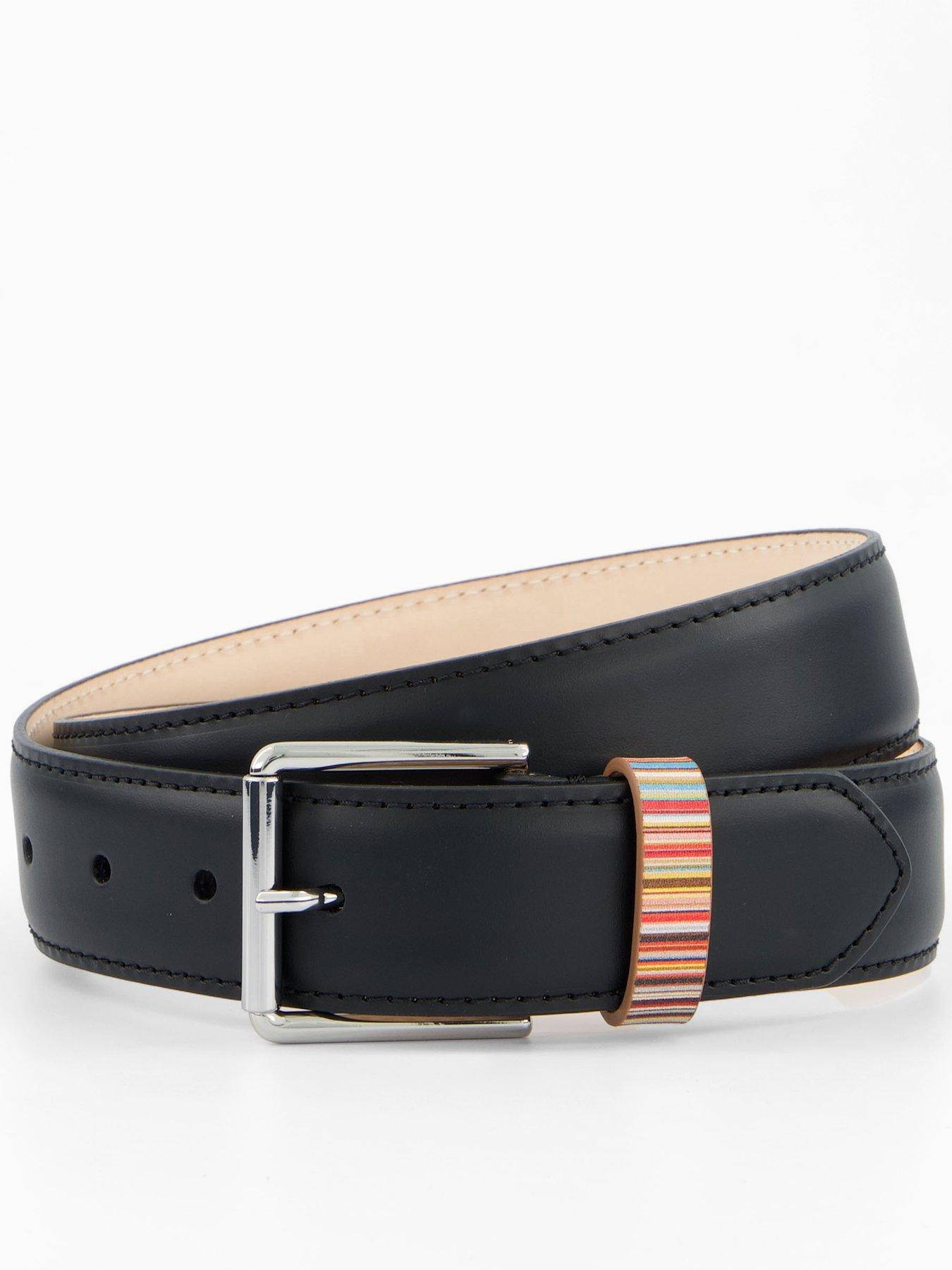 ps-paul-smith-stripe-keeper-leather-belt-black