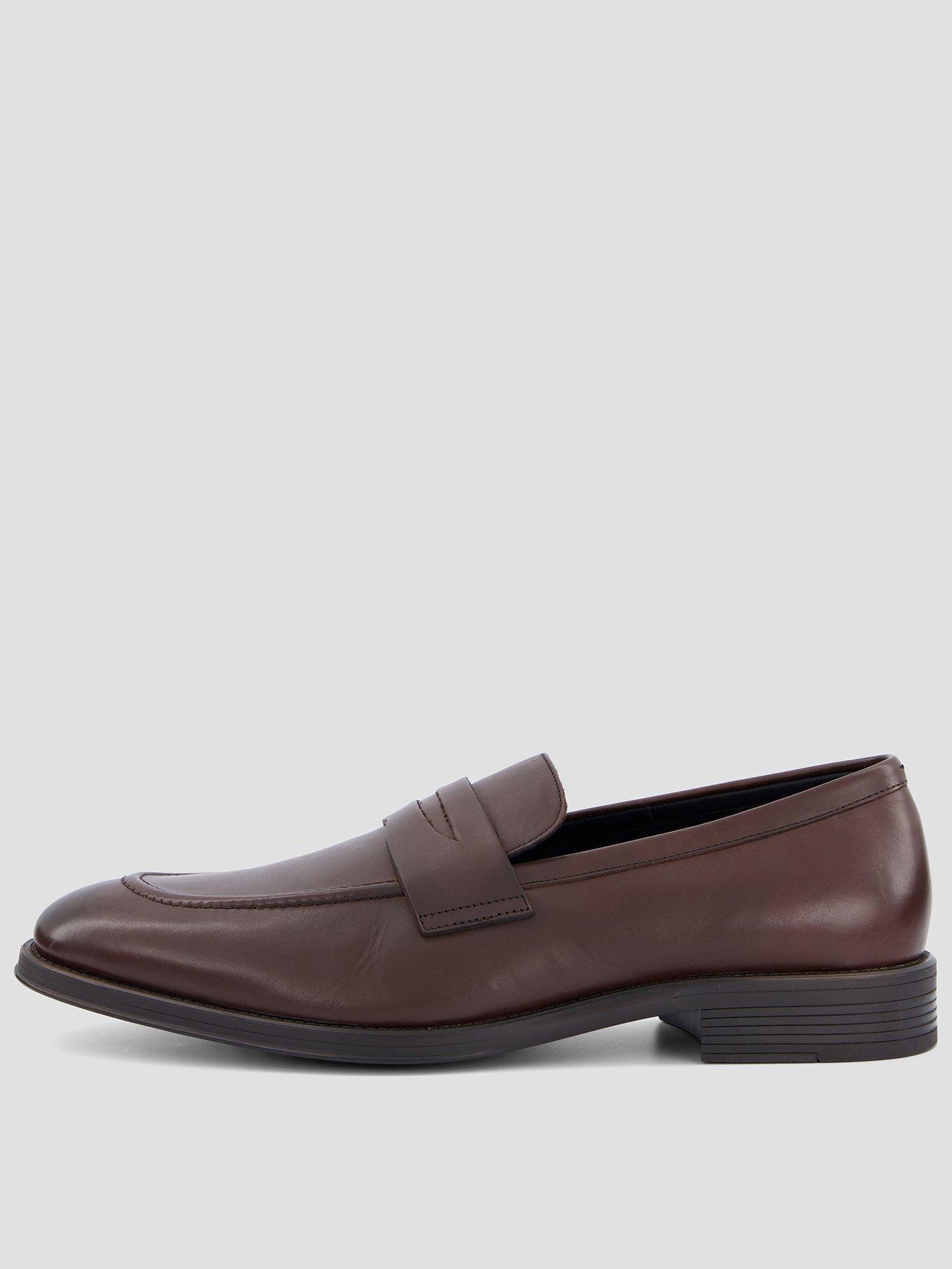 PS PAUL SMITH Pierce Leather Loafers - Brown