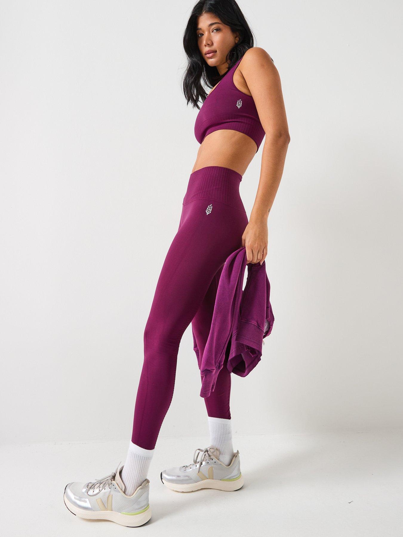 Image 3 of 6 of FP Movement Womens Training Good Karma Legging - Purple