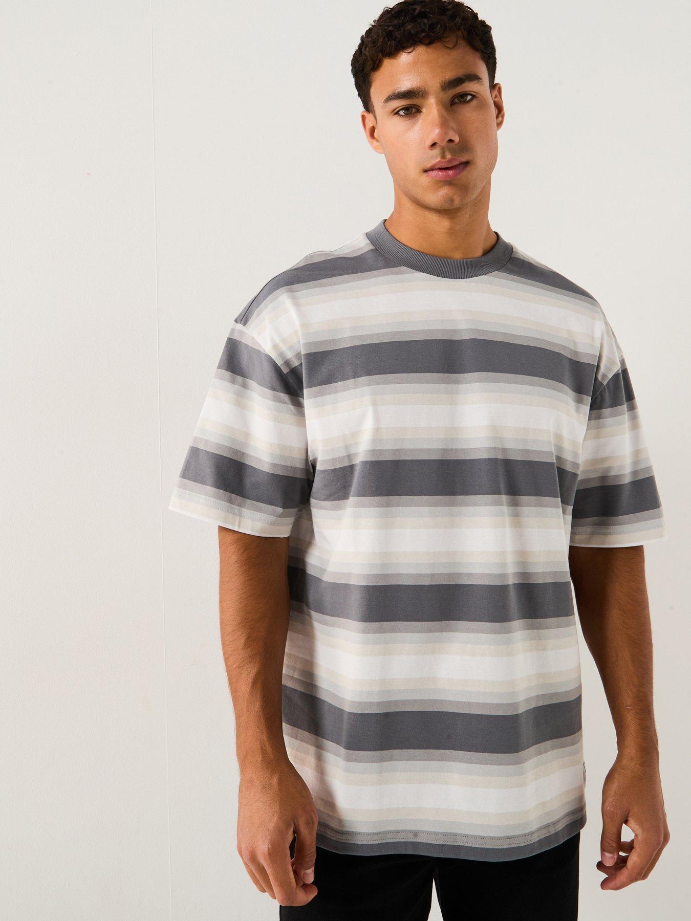 HUGO Nisote Loose Fit T-Shirt - Grey