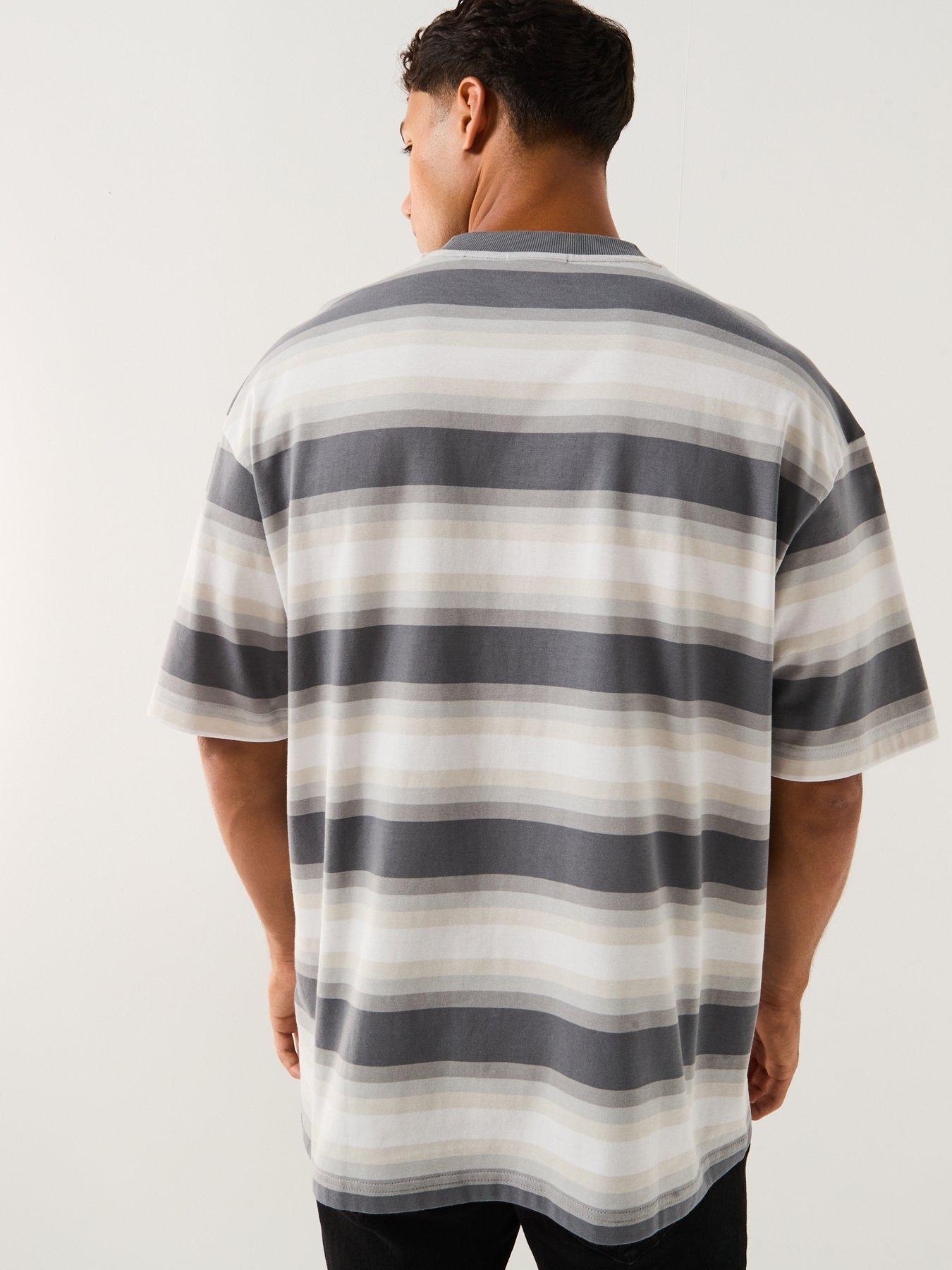 hugo-nisote-loose-fit-t-shirt-greystillFront