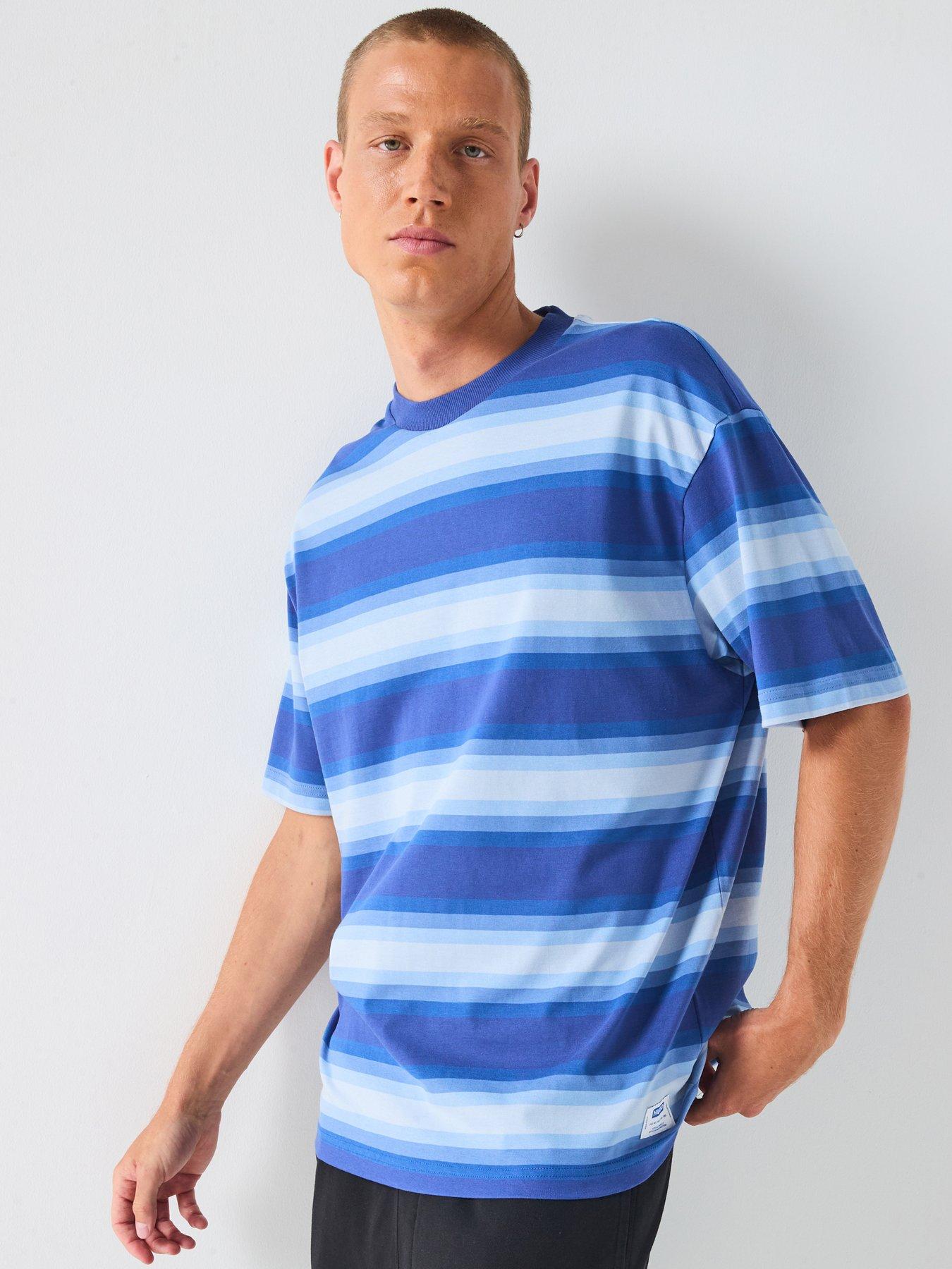 HUGO Nisote Loose Fit T-Shirt - Blue