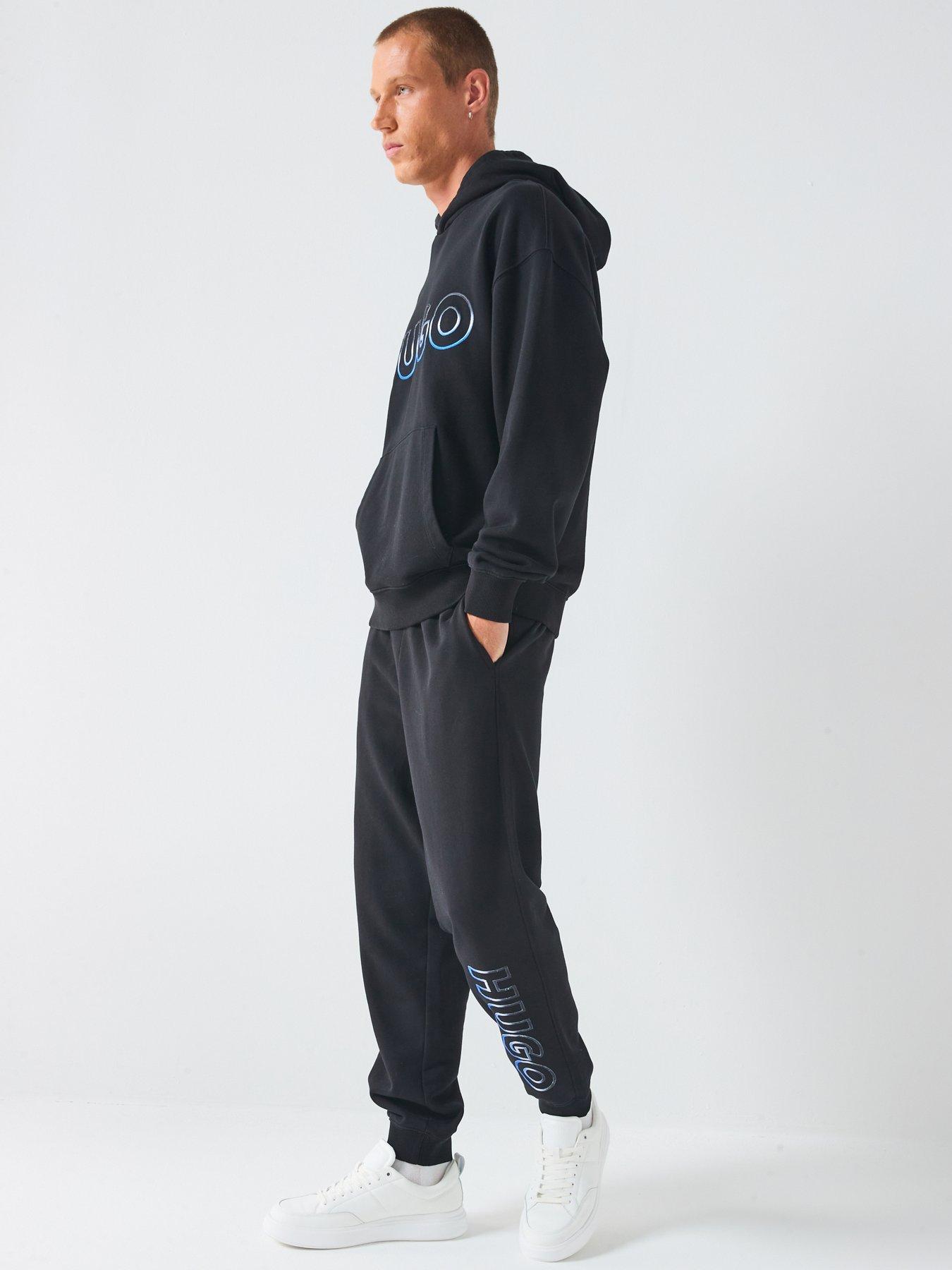 Image 5 of 6 of HUGO Nogtro Regular Fit Sweat Joggers - Black