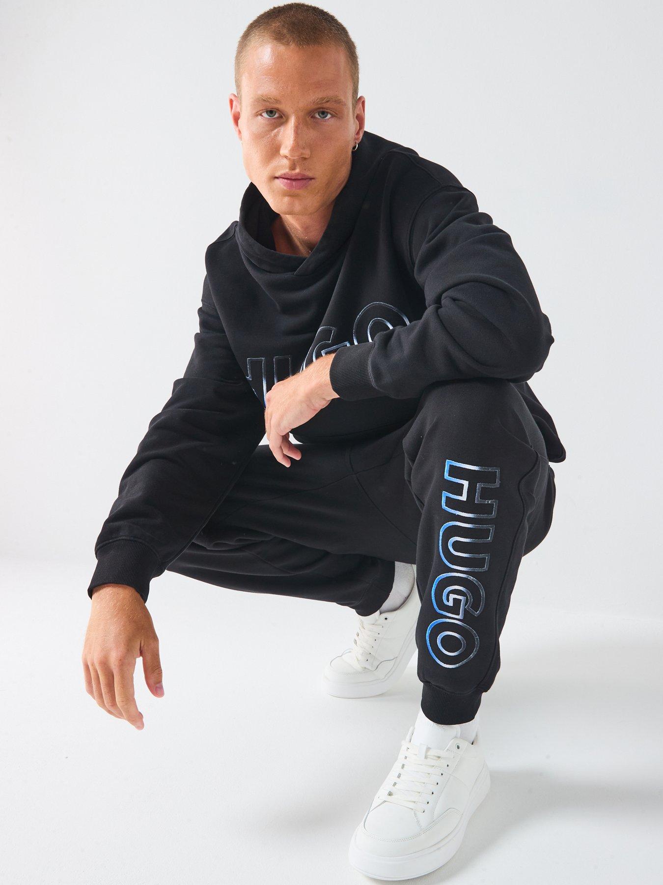 Image 6 of 6 of HUGO Nogtro Regular Fit Sweat Joggers - Black