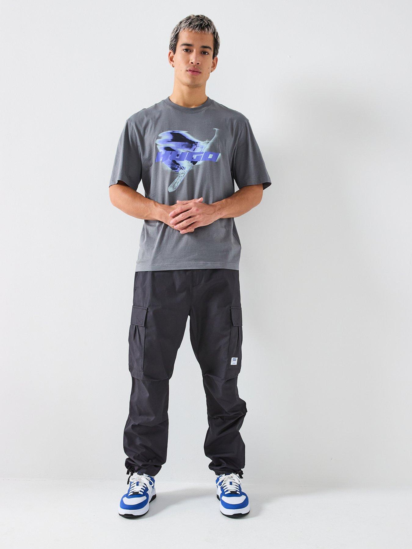 hugo-narolix-regular-fit-t-shirt-greyback