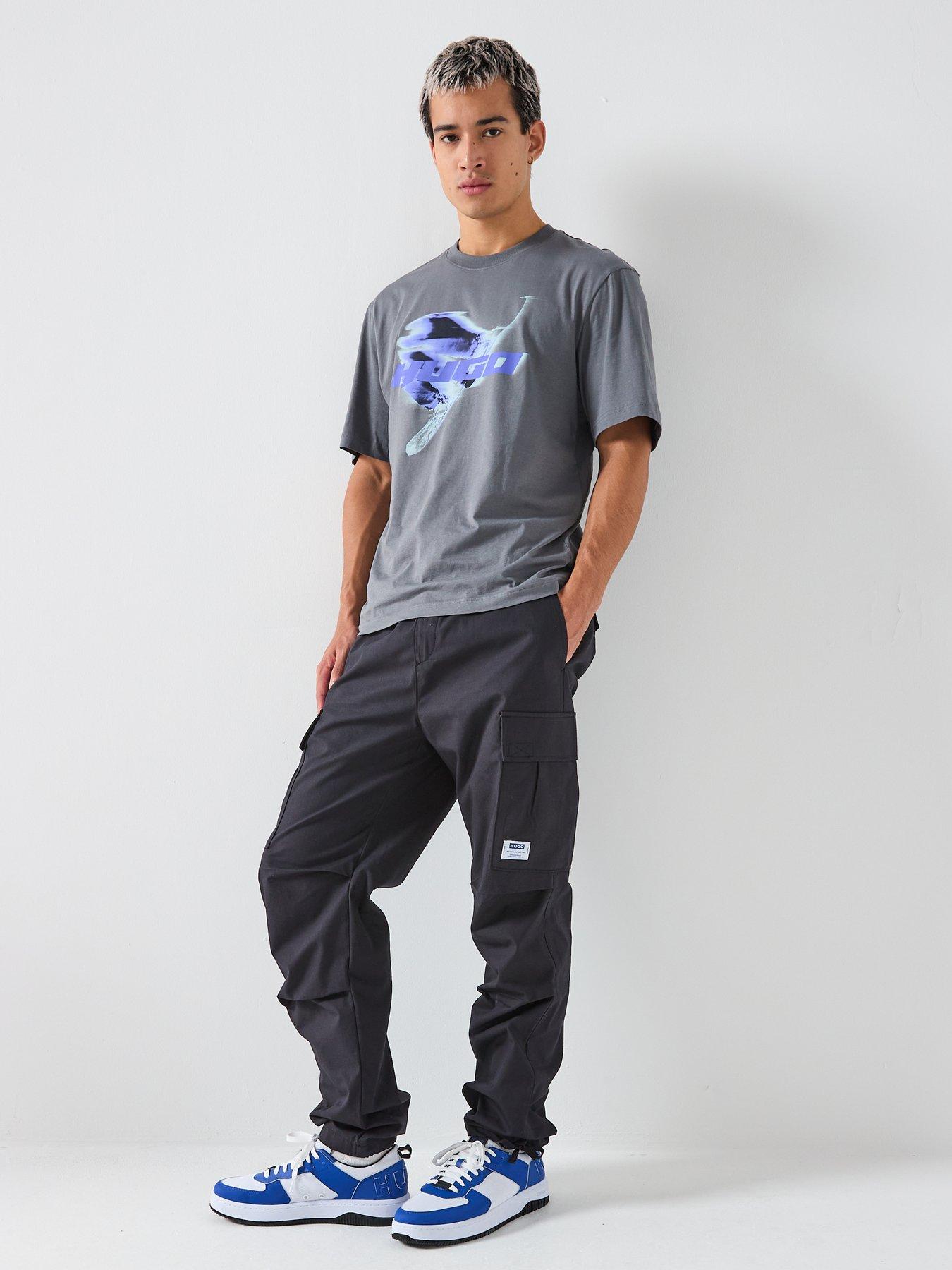 hugo-narolix-regular-fit-t-shirt-greydetail