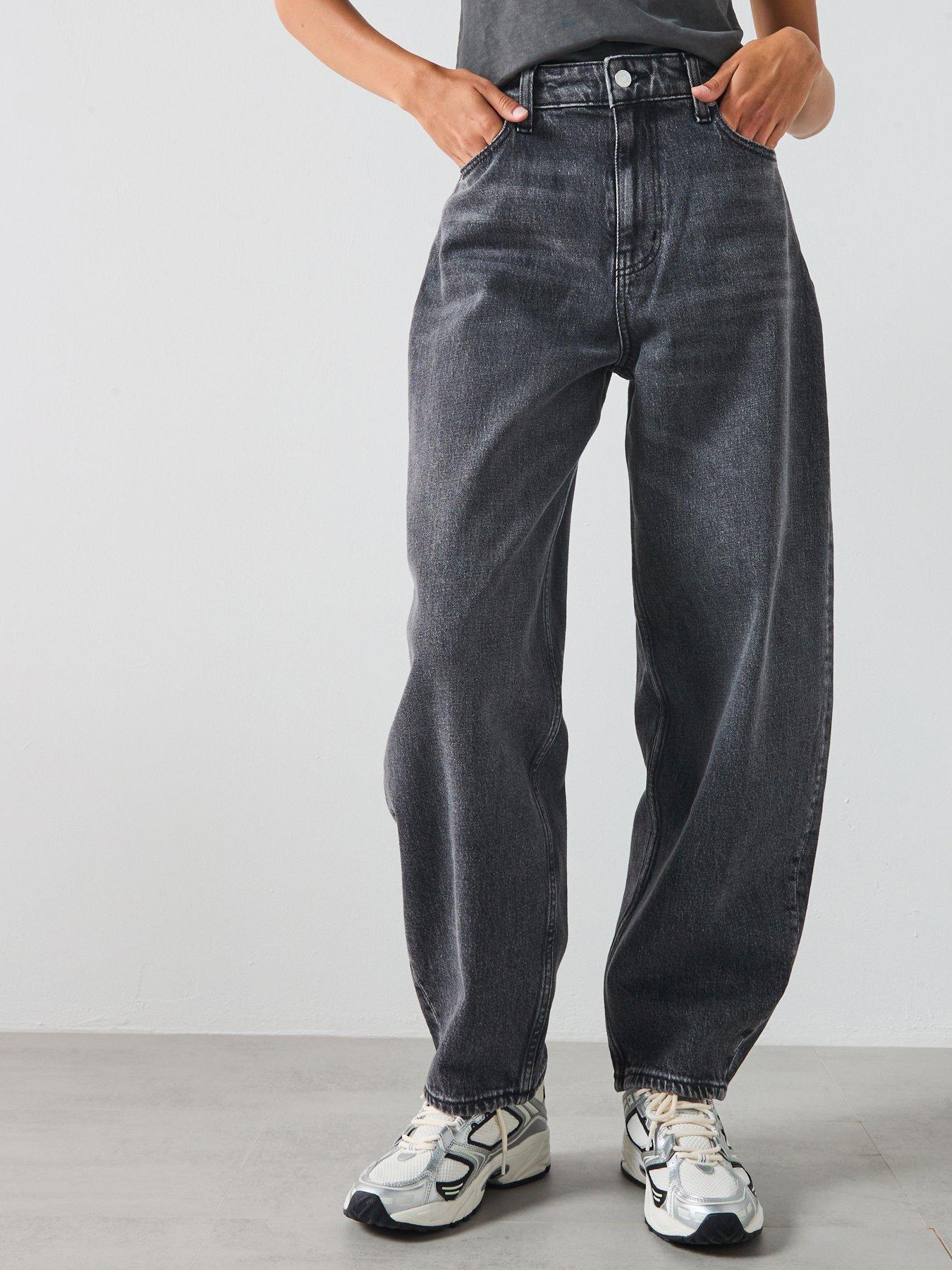 Tommy Jeans Jeanie Balloon Jean - Black