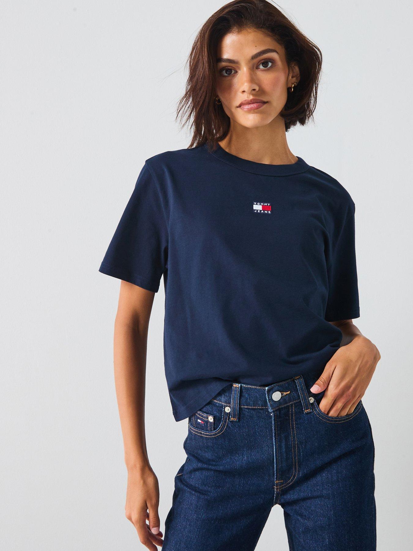 Tommy Jeans Logo T-Shirt - Blue