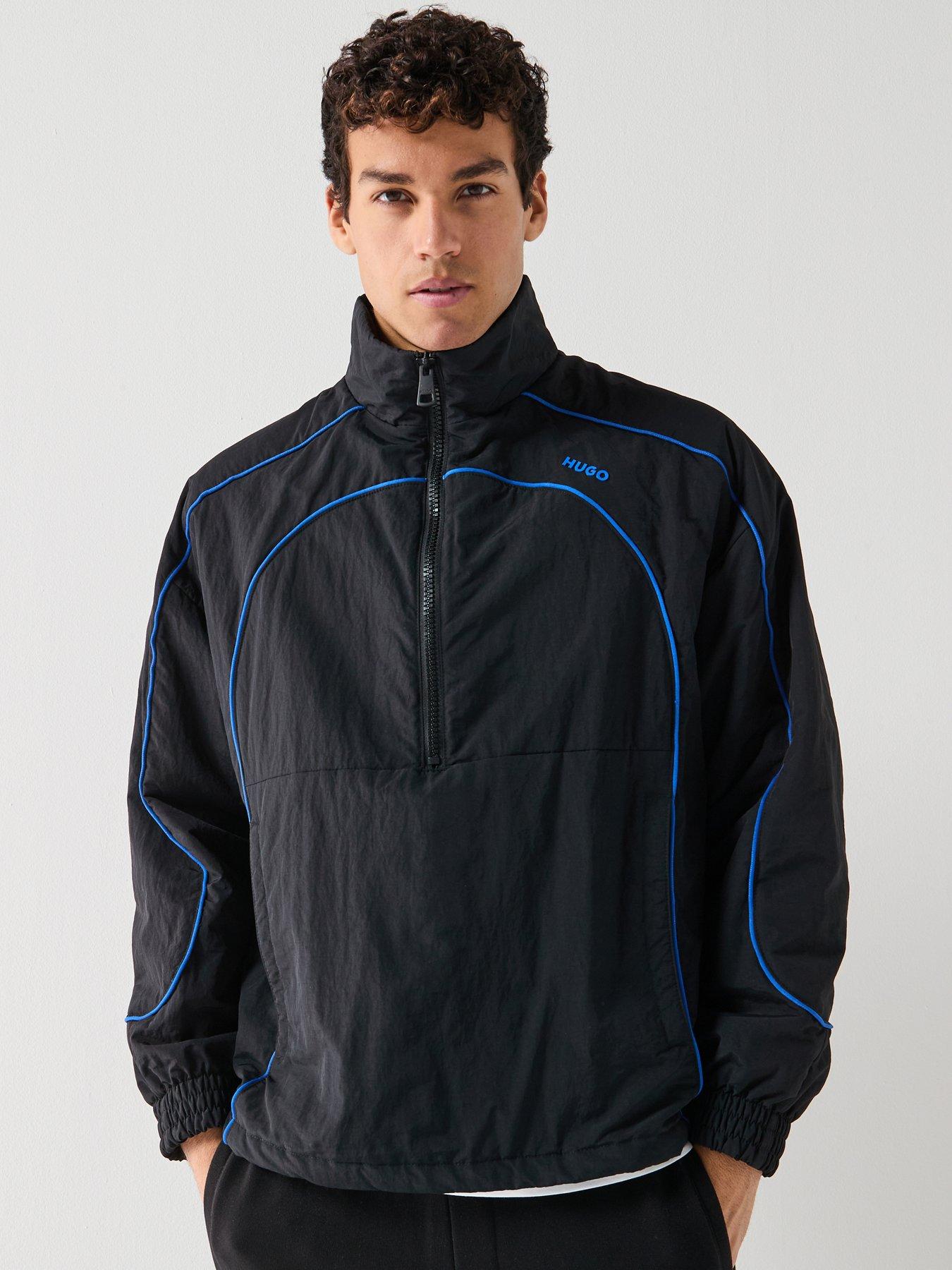 HUGO Hugo Bexly2541 Relaxed Fit Outerwear - Black