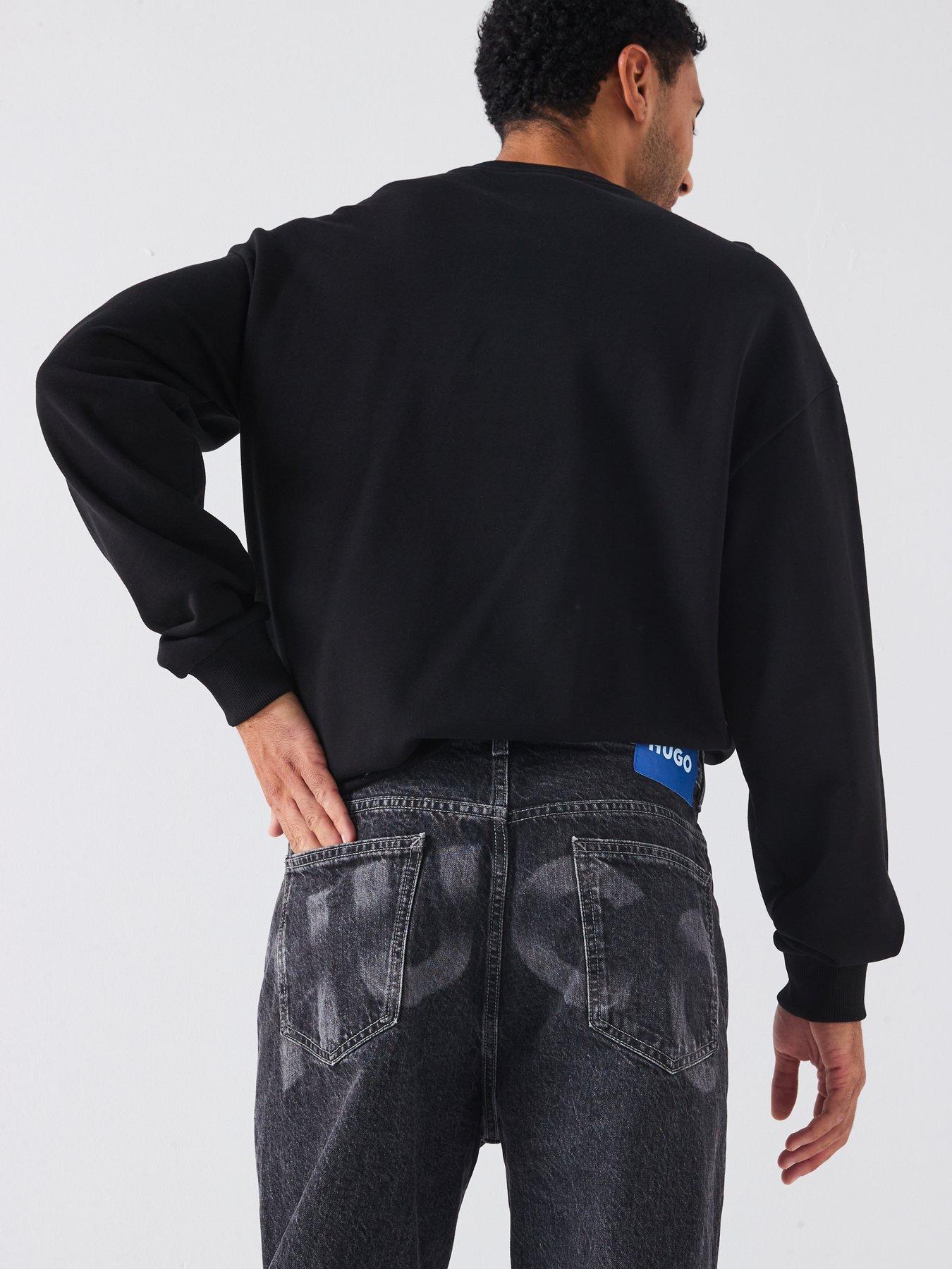 hugo-nate-baggy-fit-jeans-blackoutfit