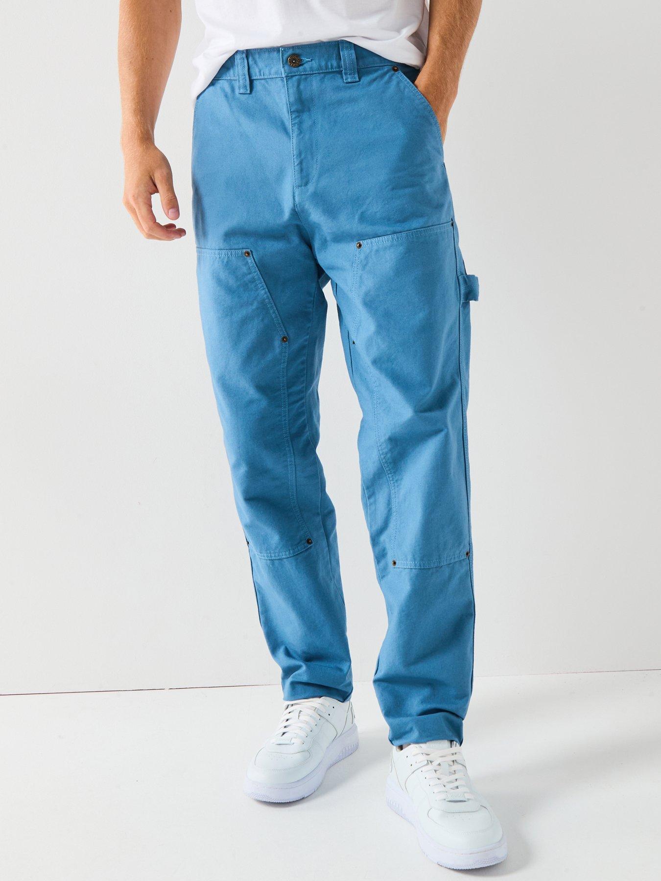 HUGO Gioro254W Tapered Fit Trousers - Blue