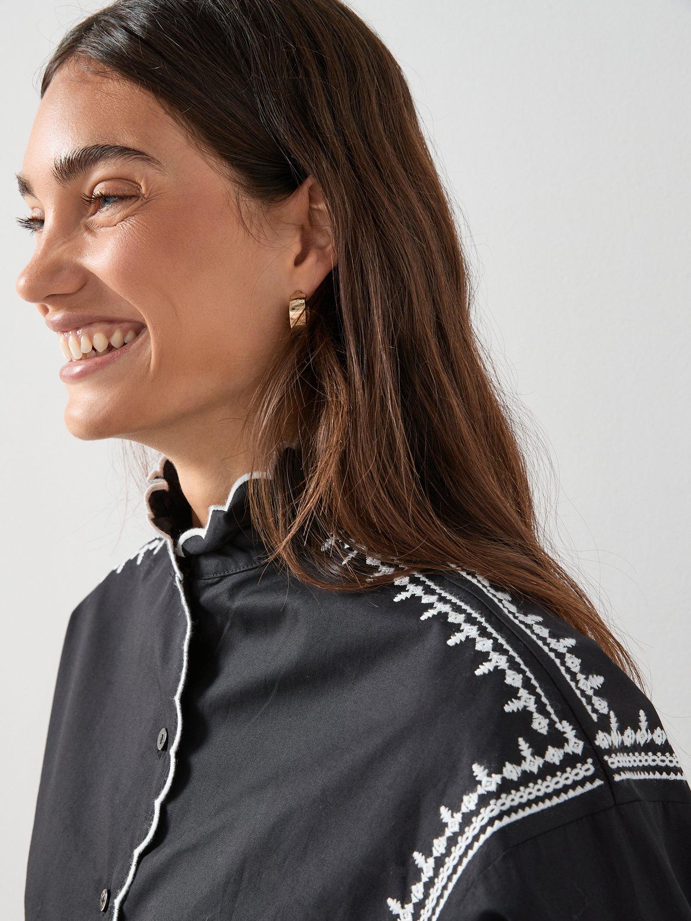 the-very-collection-scallop-trim-button-through-blouse-blackoutfit