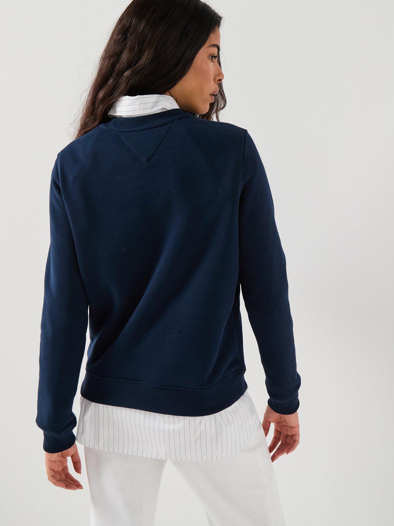 tommy-jeans-flag-crew-sweater-bluestillFront