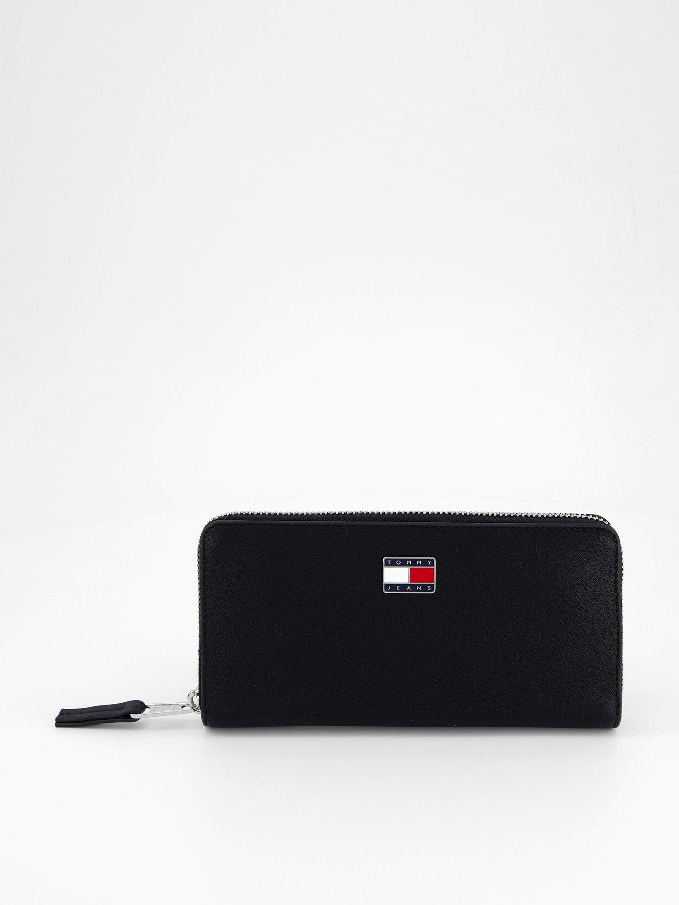 Tommy Jeans Large Zip Purse - Black