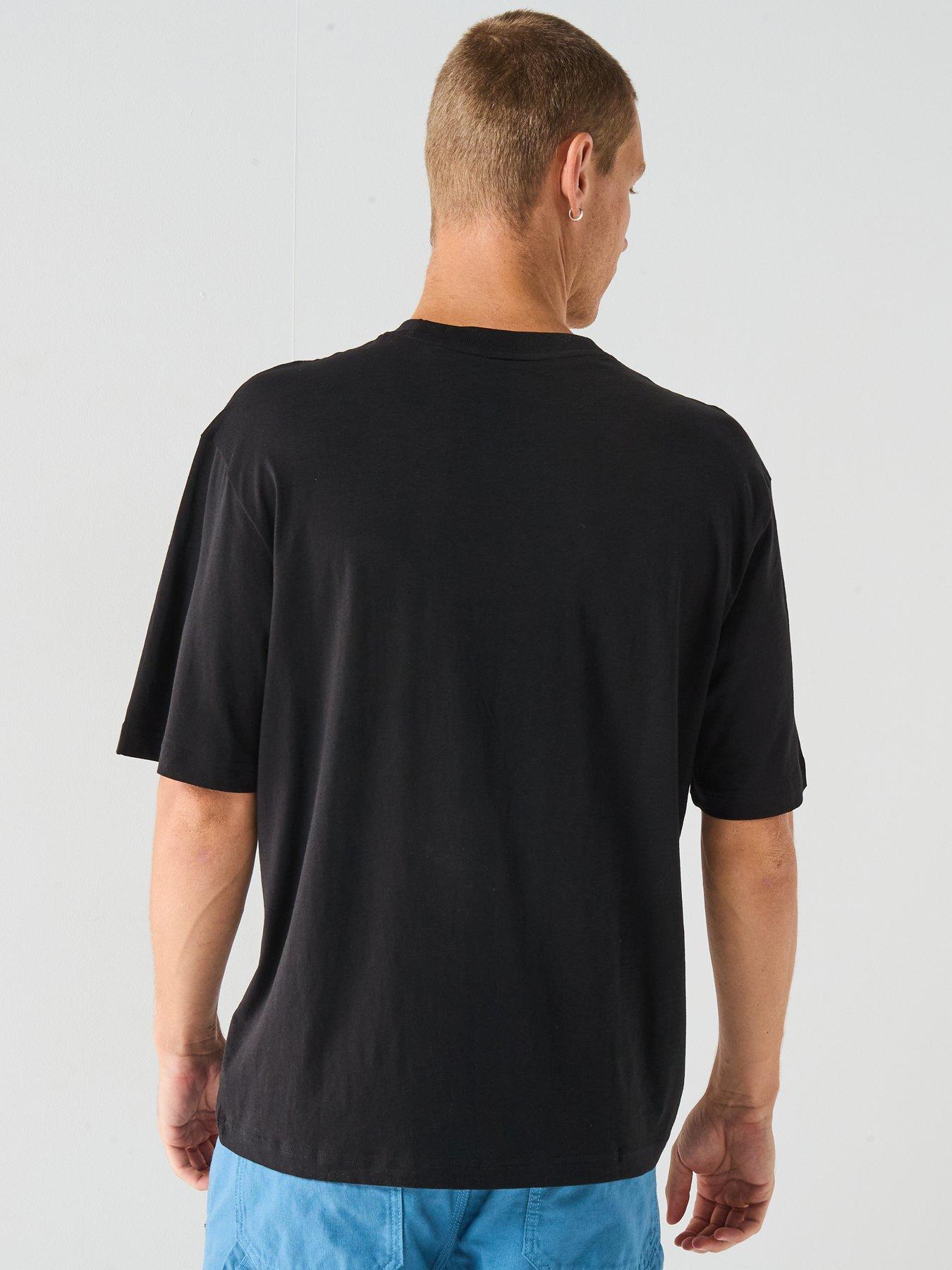 hugo-napolux-regular-fit-t-shirt-blackstillFront
