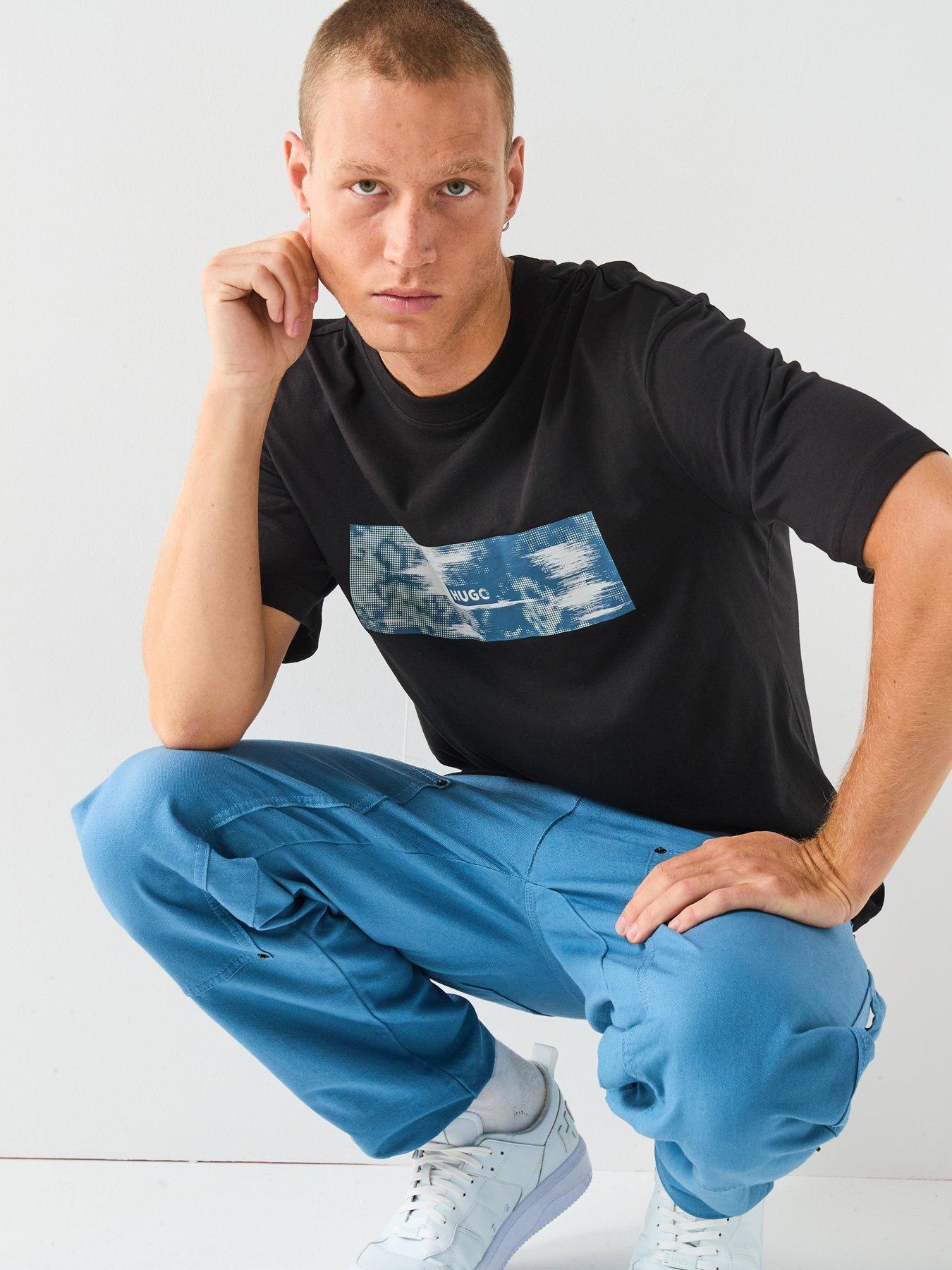 hugo-napolux-regular-fit-t-shirt-blackdetail