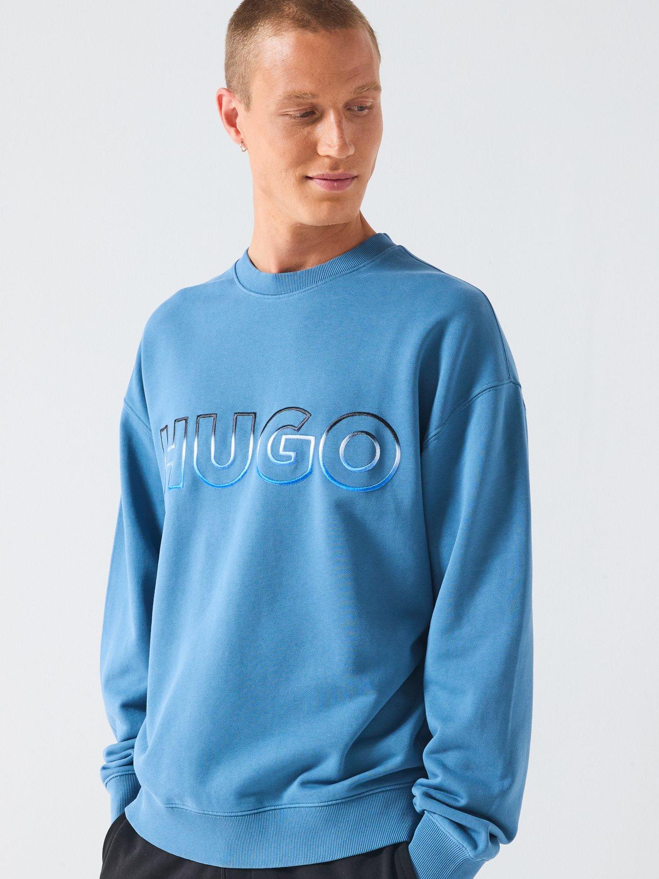 hugo-nogocrew-crew-sweatshirt-bluedetail