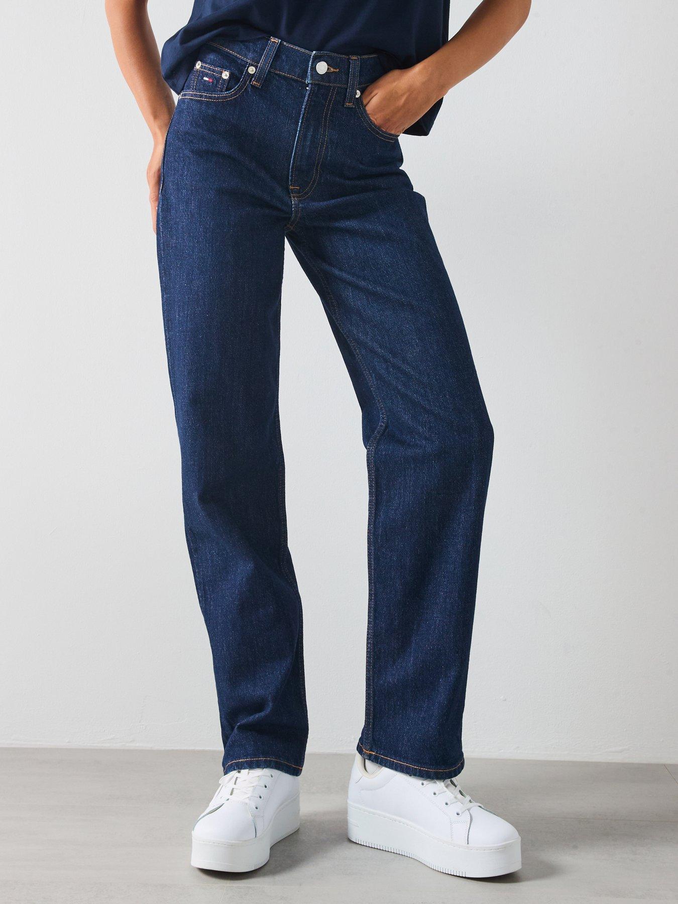 Tommy Jeans Slim Straight Leg Jean - Blue