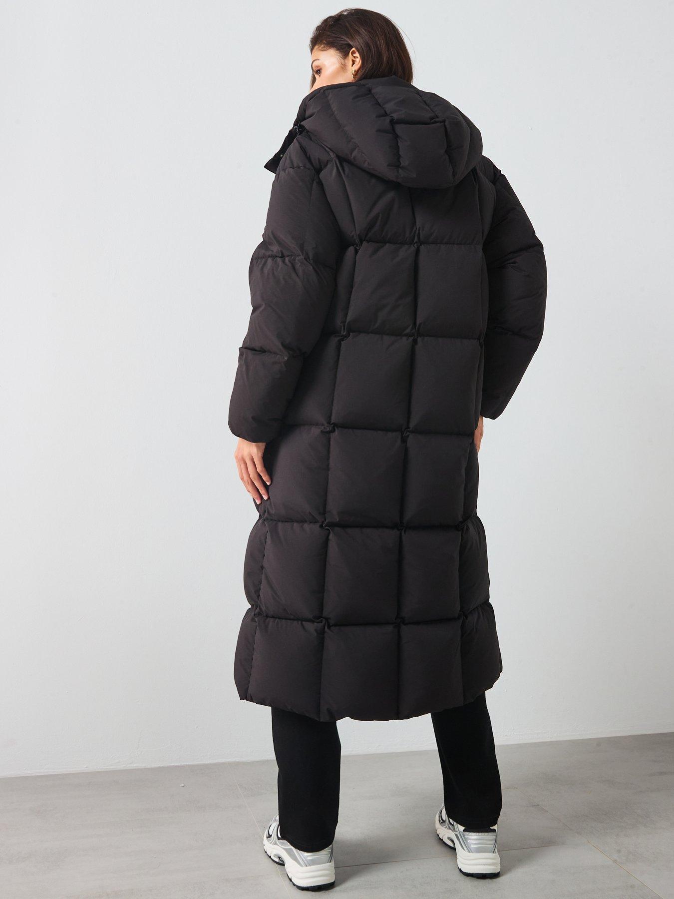 Image 2 of 5 of Tommy Jeans Alaska Maxi Puffer Coat - Black