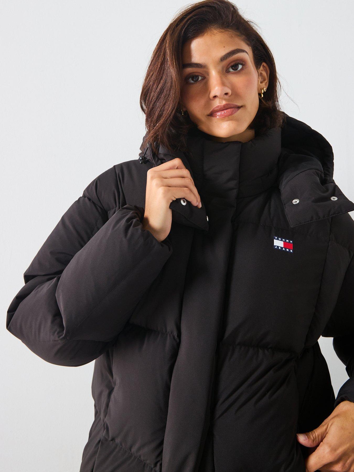 Image 4 of 5 of Tommy Jeans Alaska Maxi Puffer Coat - Black