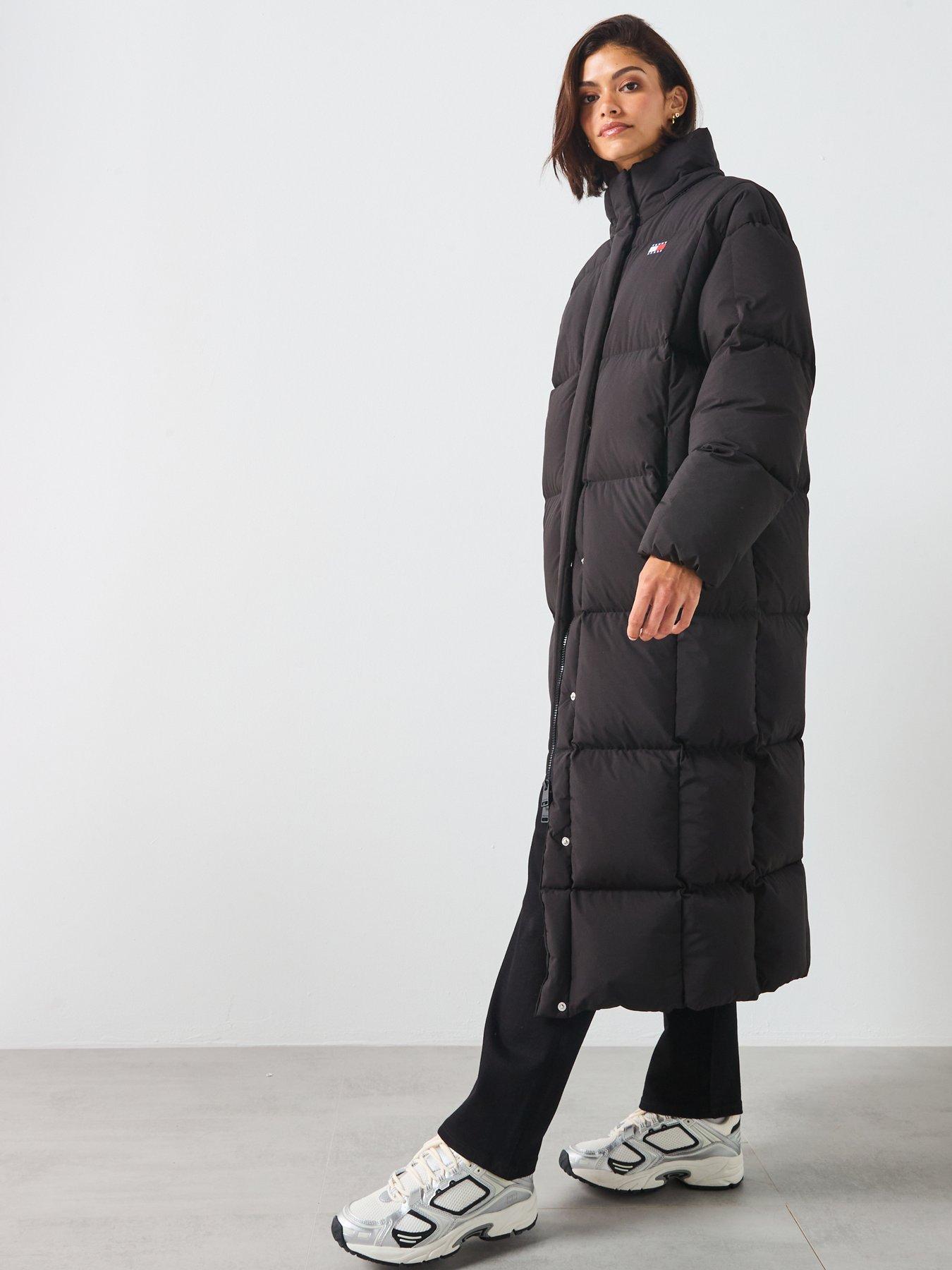 Image 5 of 5 of Tommy Jeans Alaska Maxi Puffer Coat - Black