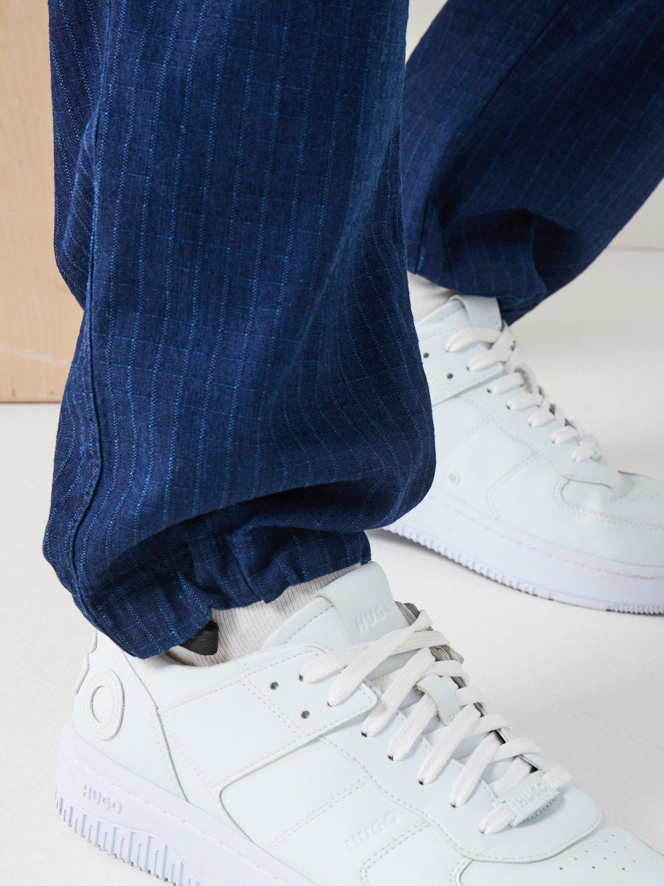 hugo-relaxed-fit-cargo-trousers-in-denim-look-ripstop-bluedetail