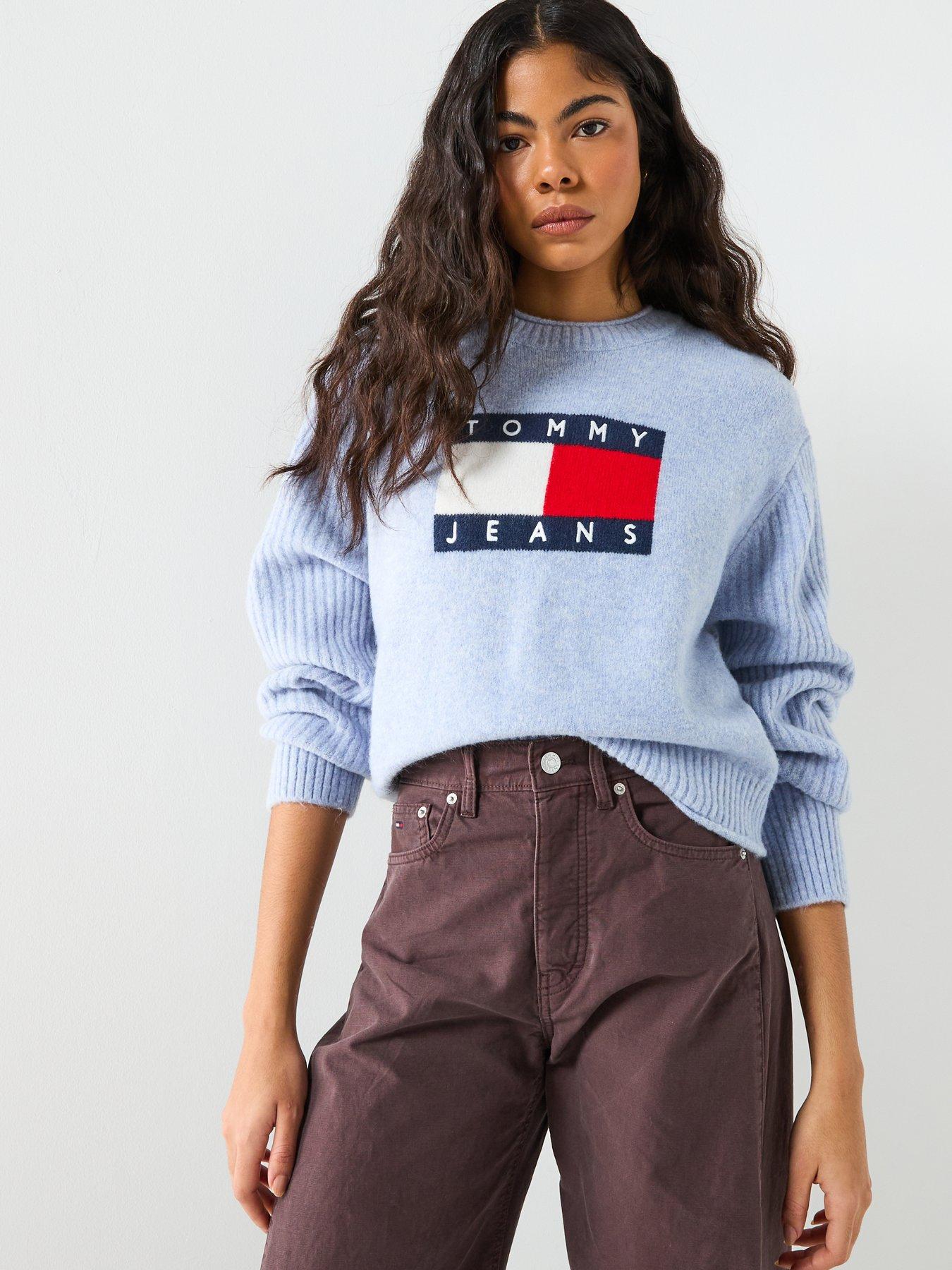 tommy-jeans-melange-flag-sweater-bluedetail