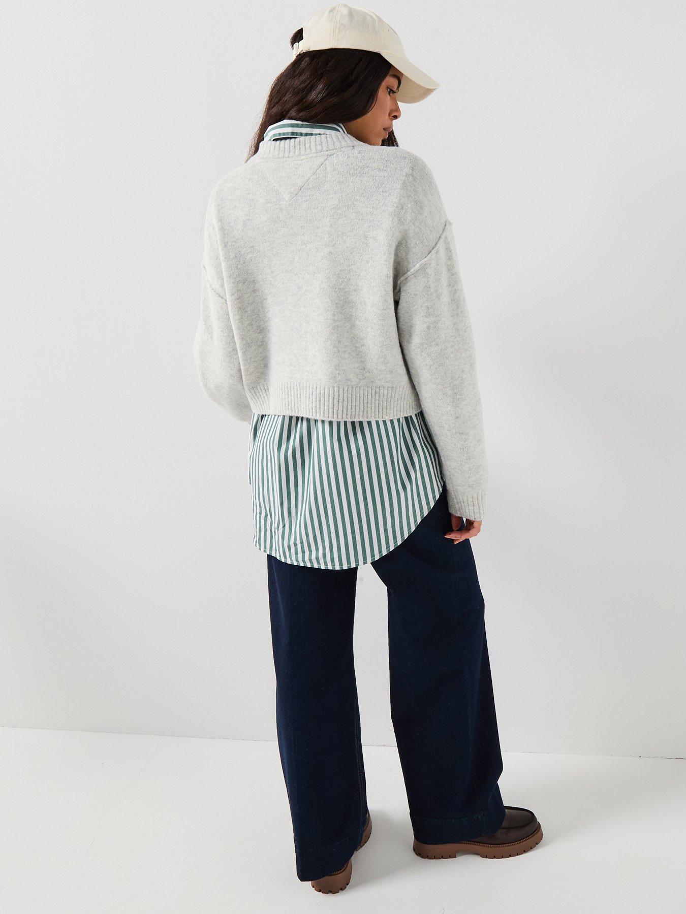 tommy-jeans-varsity-v-neck-sweater-greystillFront