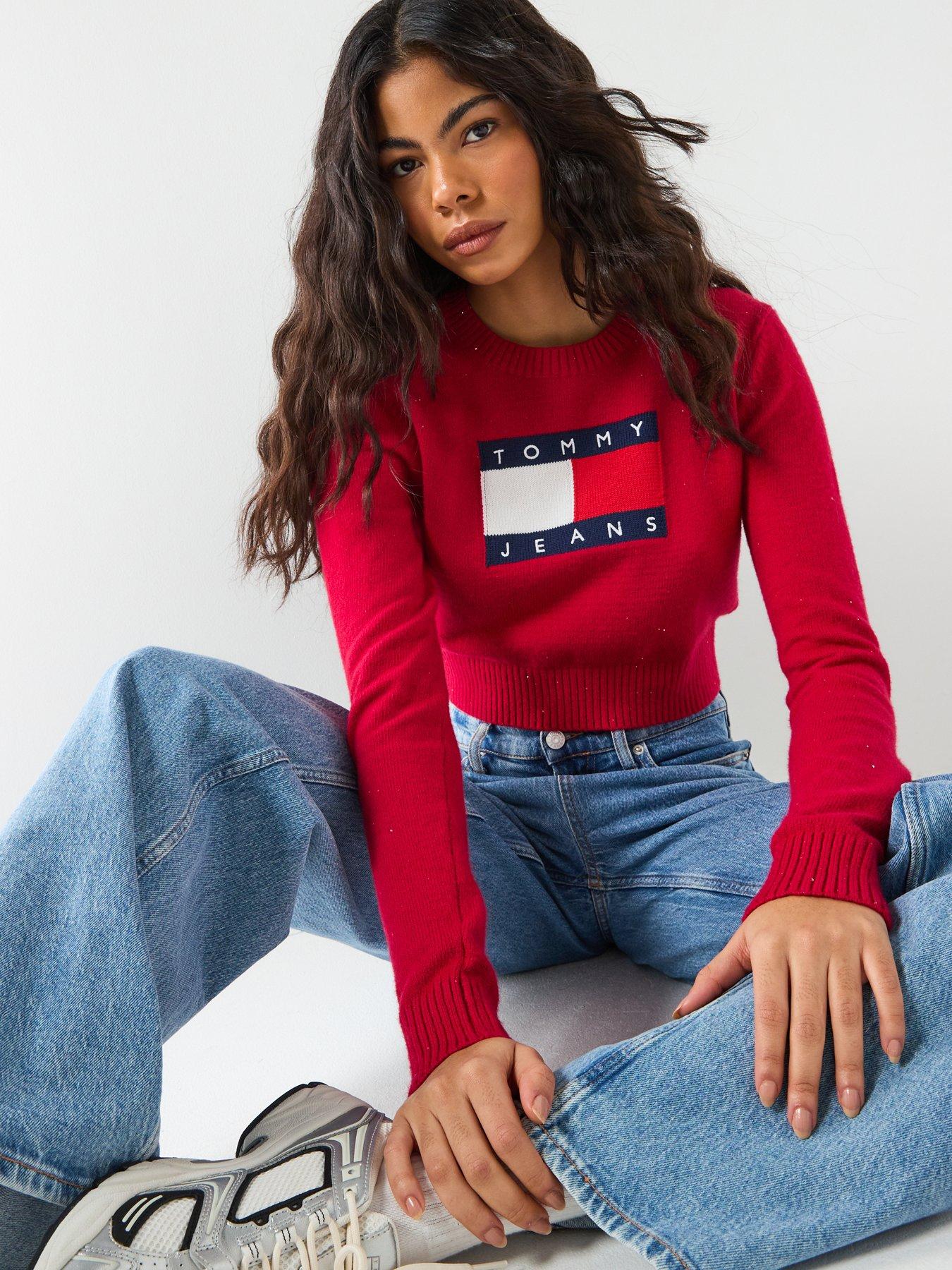 tommy-jeans-sparkle-flag-cropped-sweater-redback