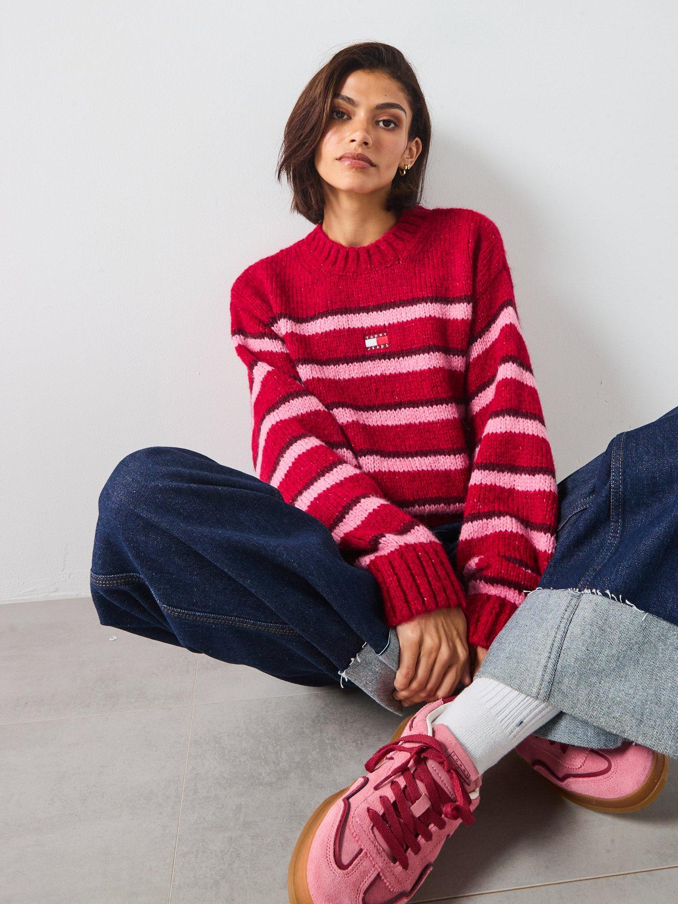 tommy-jeans-badge-detailed-striped-fluffy-jumper-multioutfit