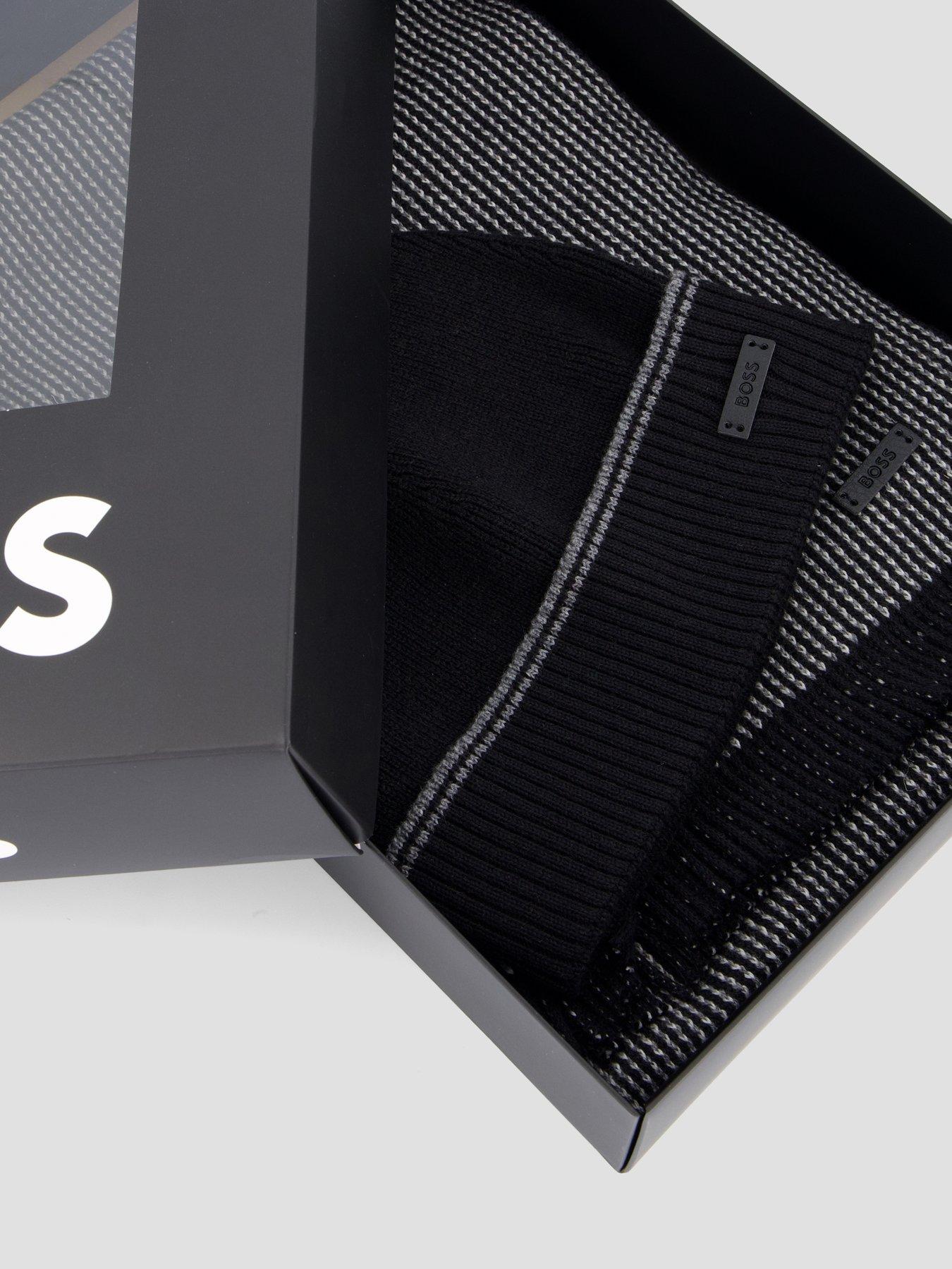 boss-hernesto-hat-amp-scarf-gift-set-blackdetail